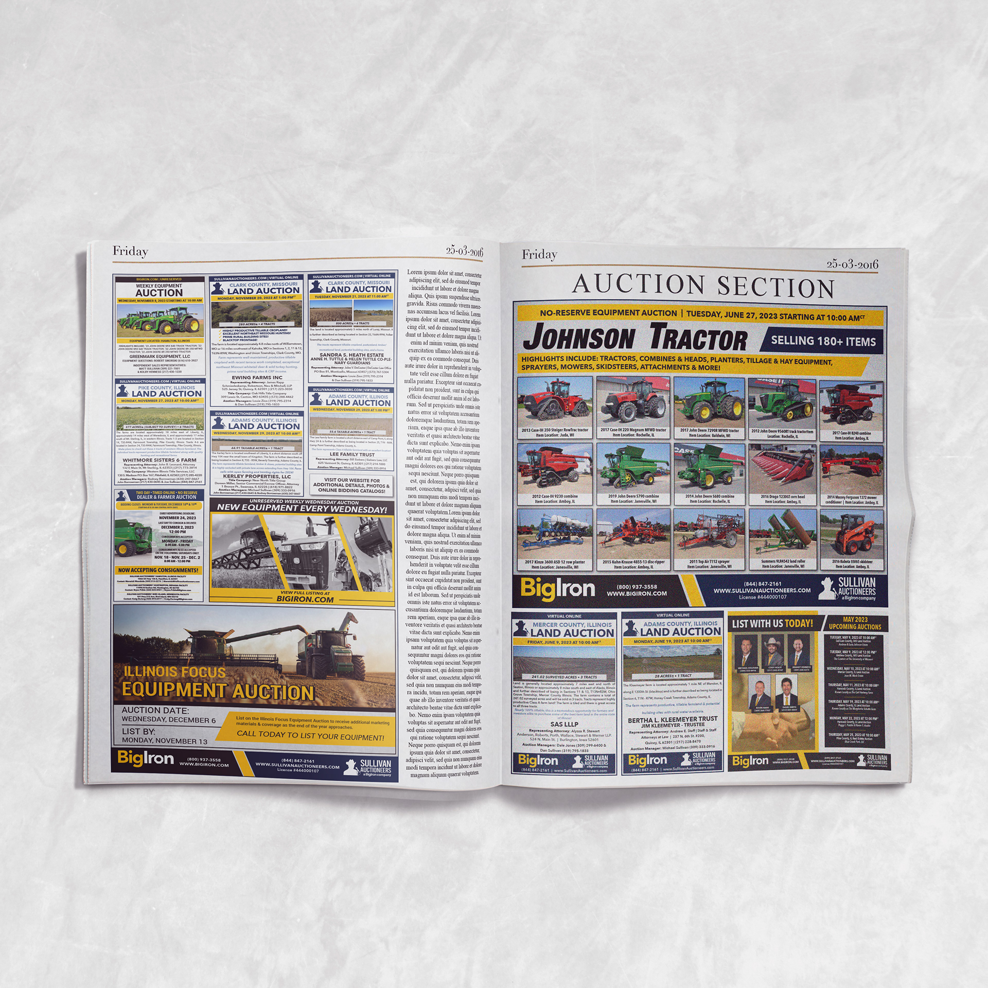 Full Page Ads