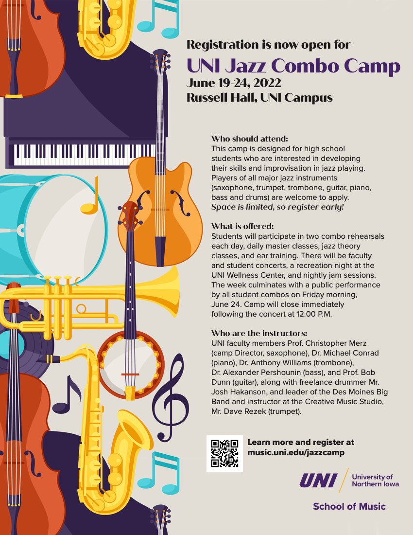 School of Music Jazz Combo Camp