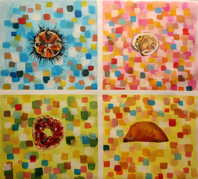“Pop Puglia” - acrilico su tela - 70x70