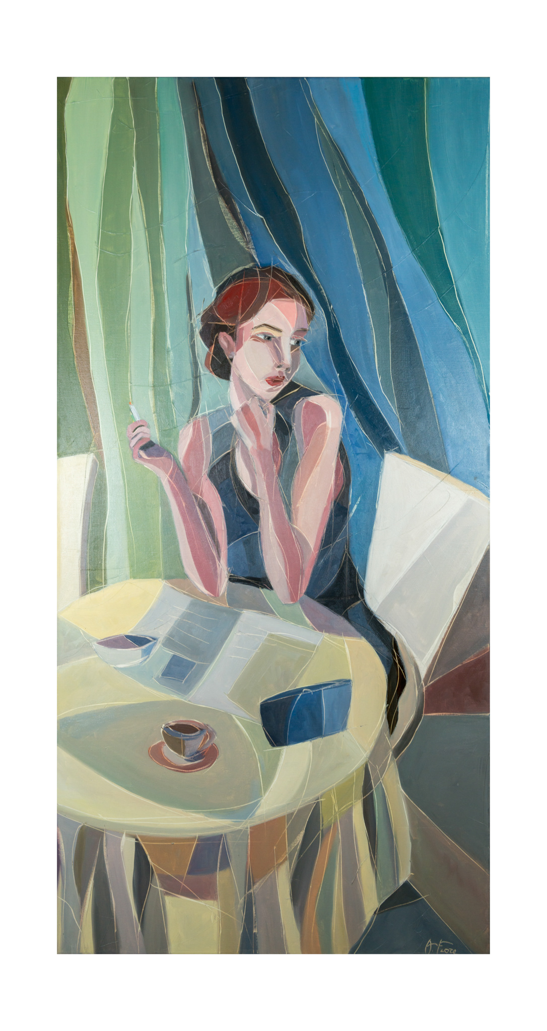 Solitudine - 60x100 - Olio su tela