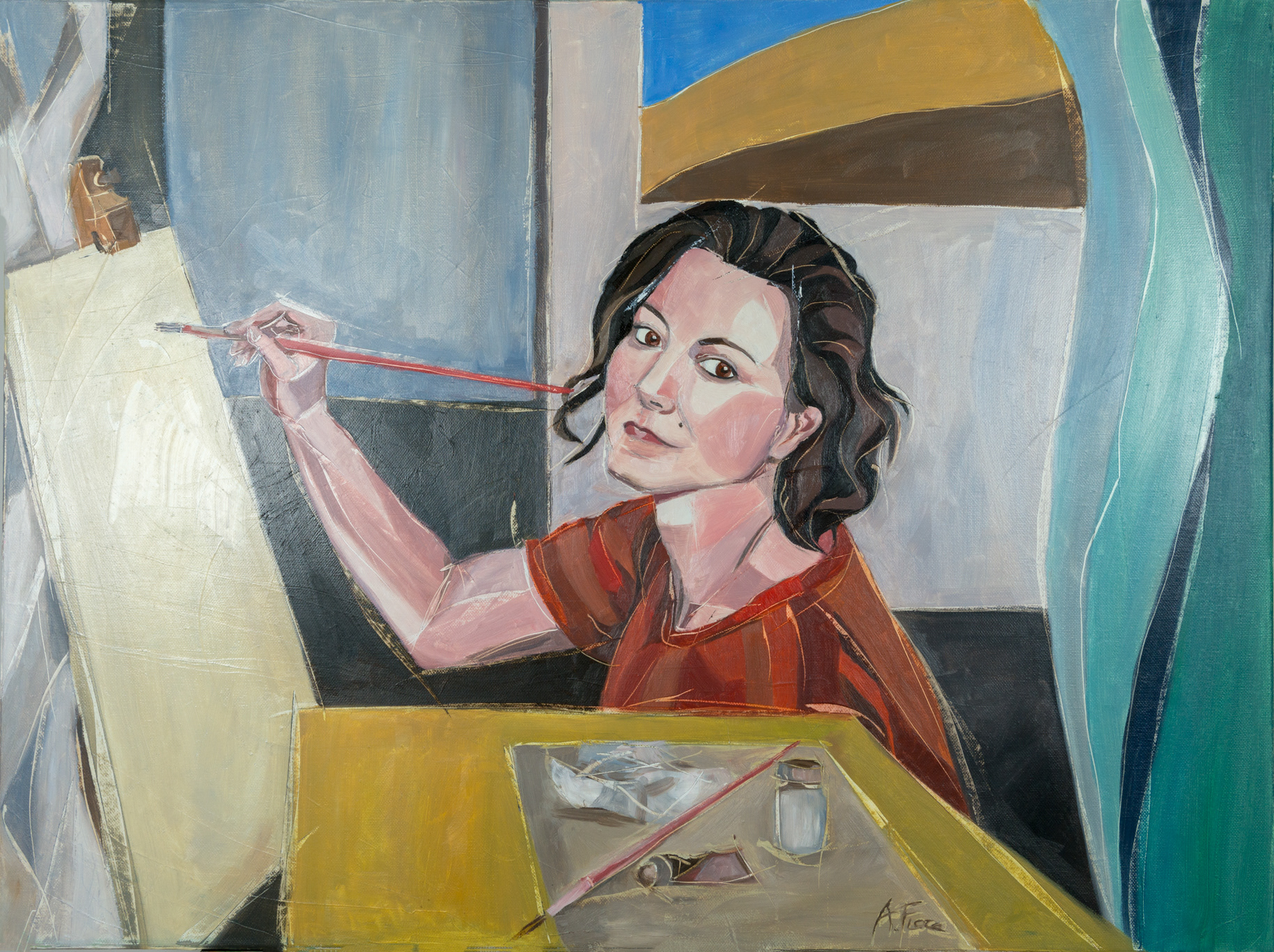Autoritratto - 50x70 - Olio su tela