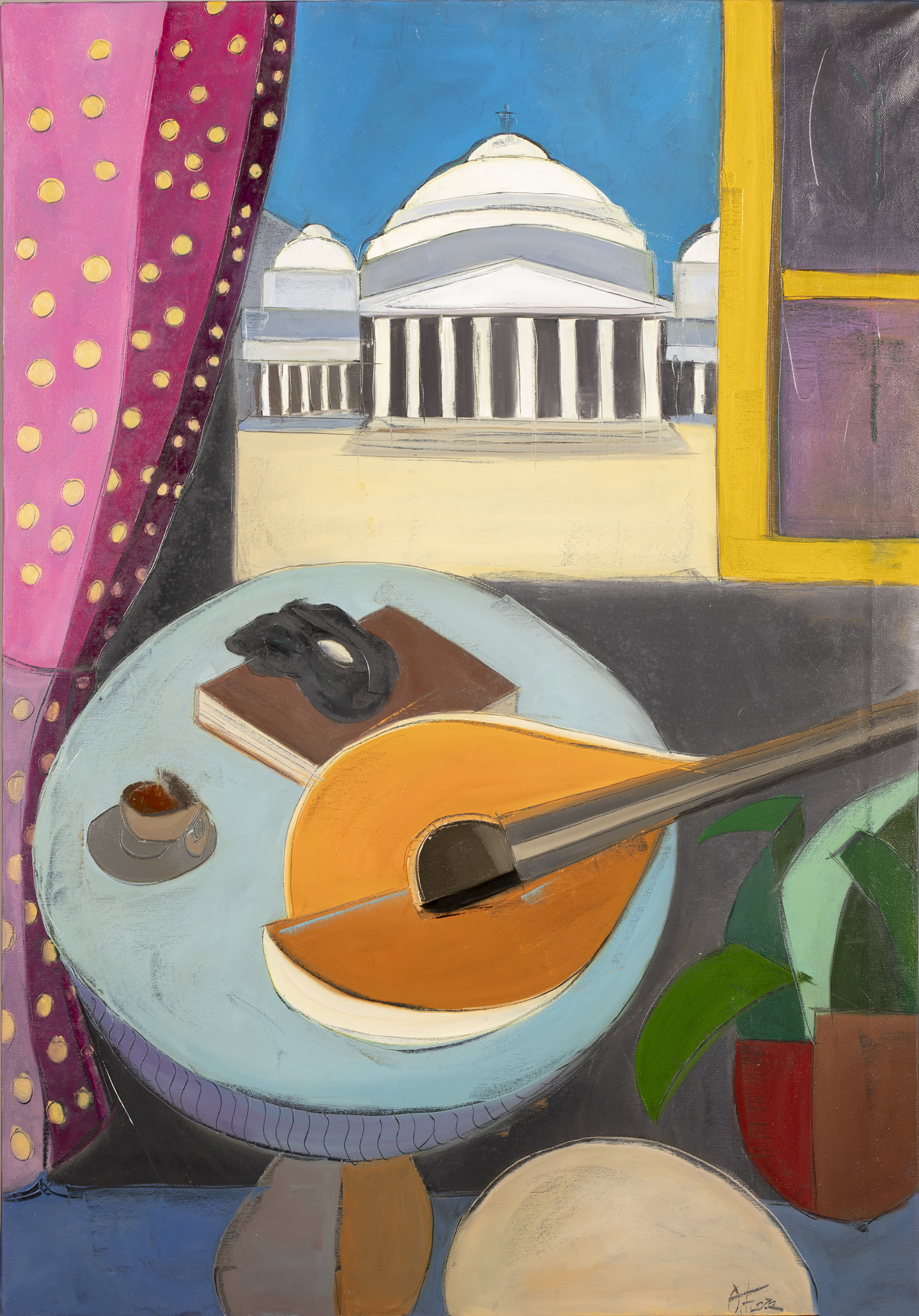 Teatralità - 70x100 - olio su tela