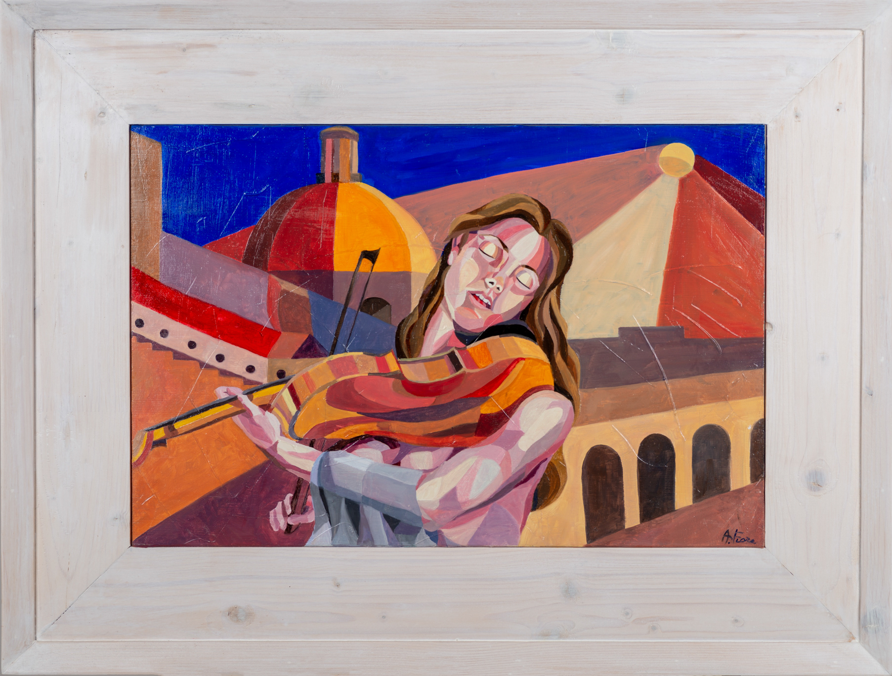 L'estasi - 40x60 - olio su tavola