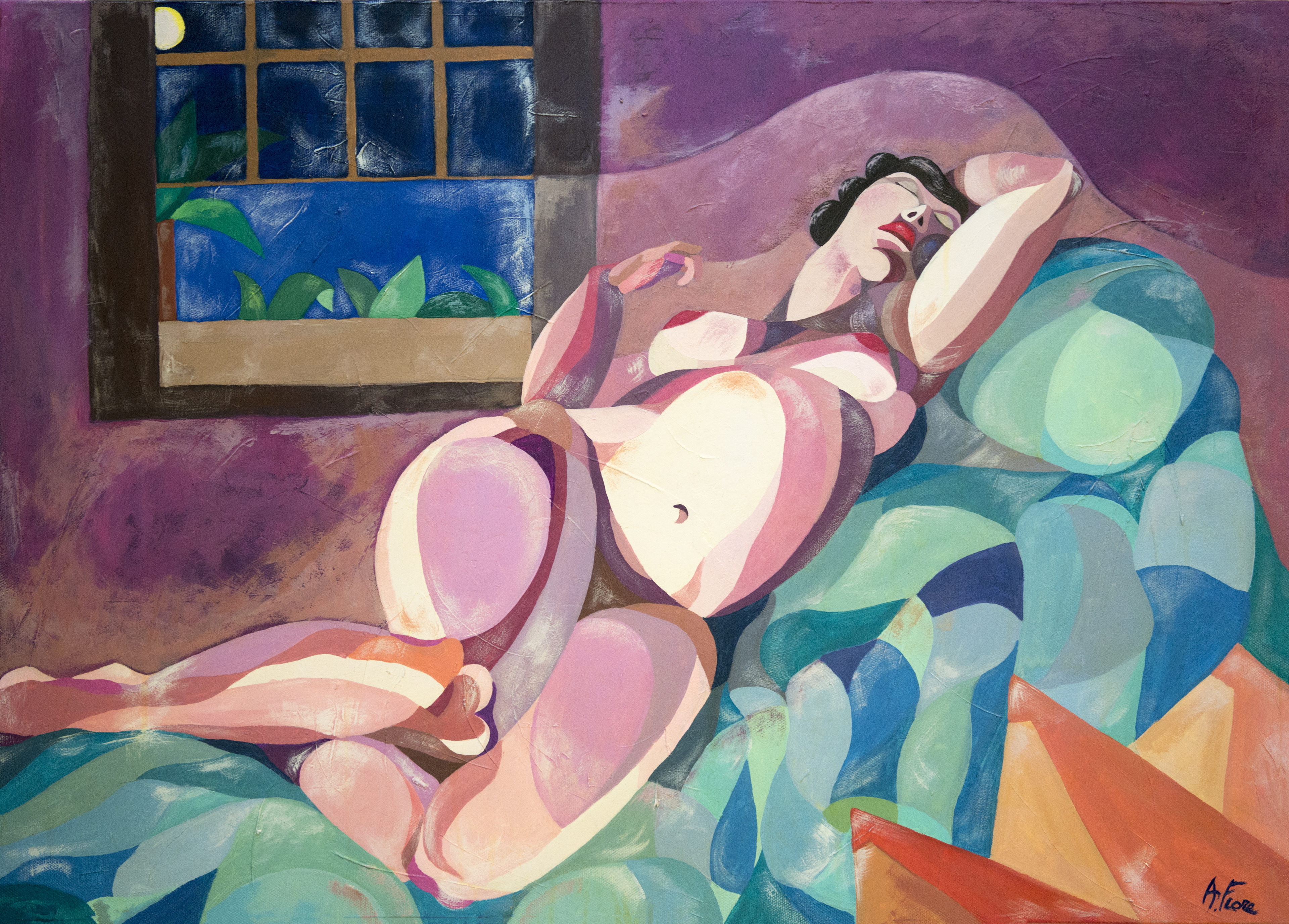 Sogno erotico - 50x70 - olio su tela