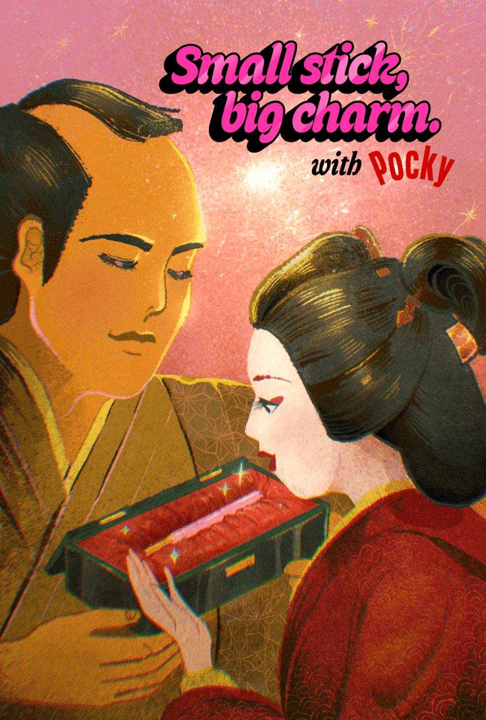 Valentine's Day Ad Campaign for Pocky