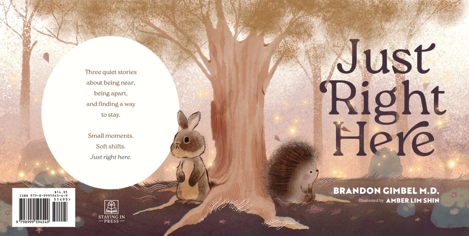 Just Right Here | Book Cover Illustration