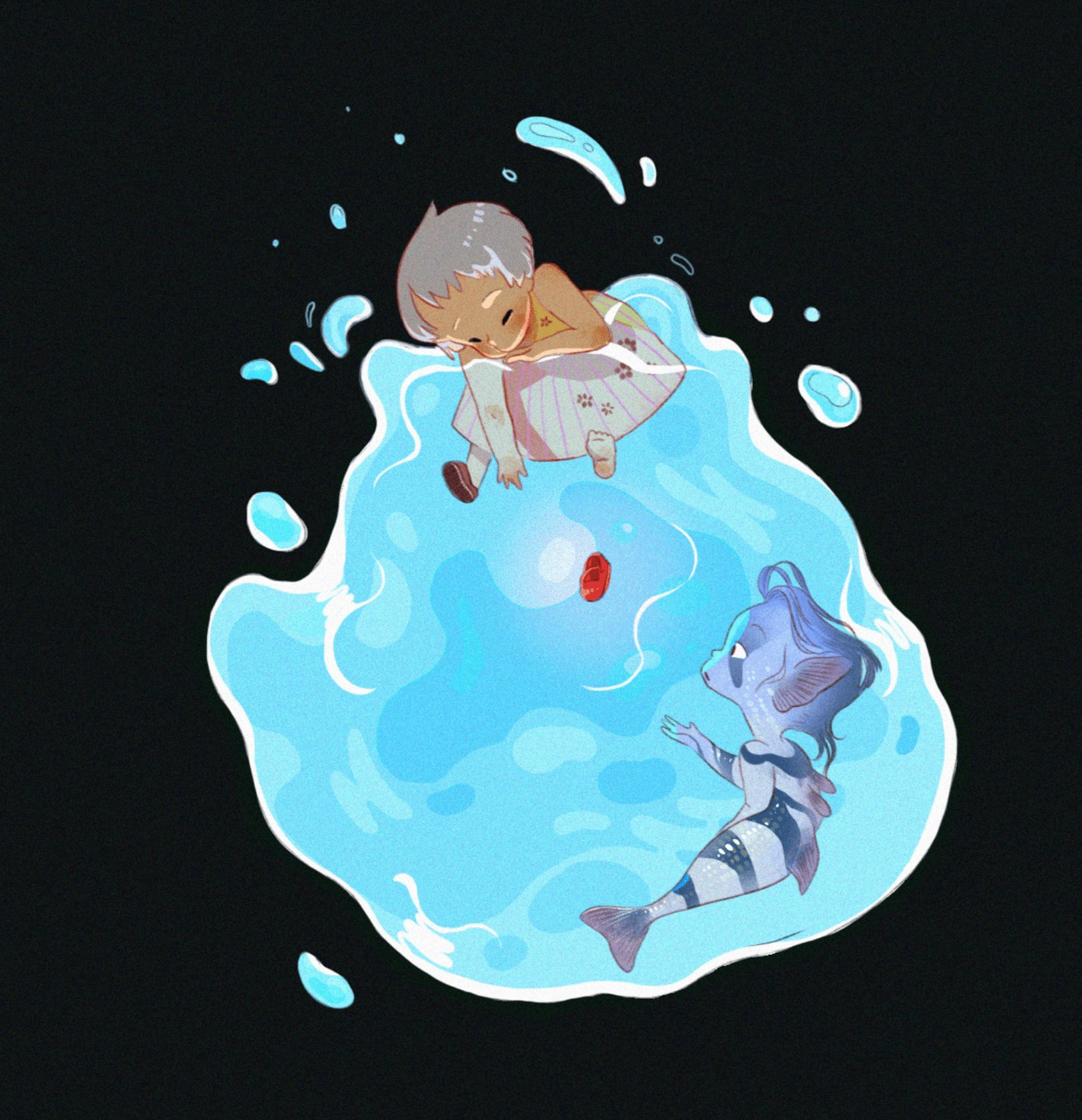 Loach Boy and Shoe