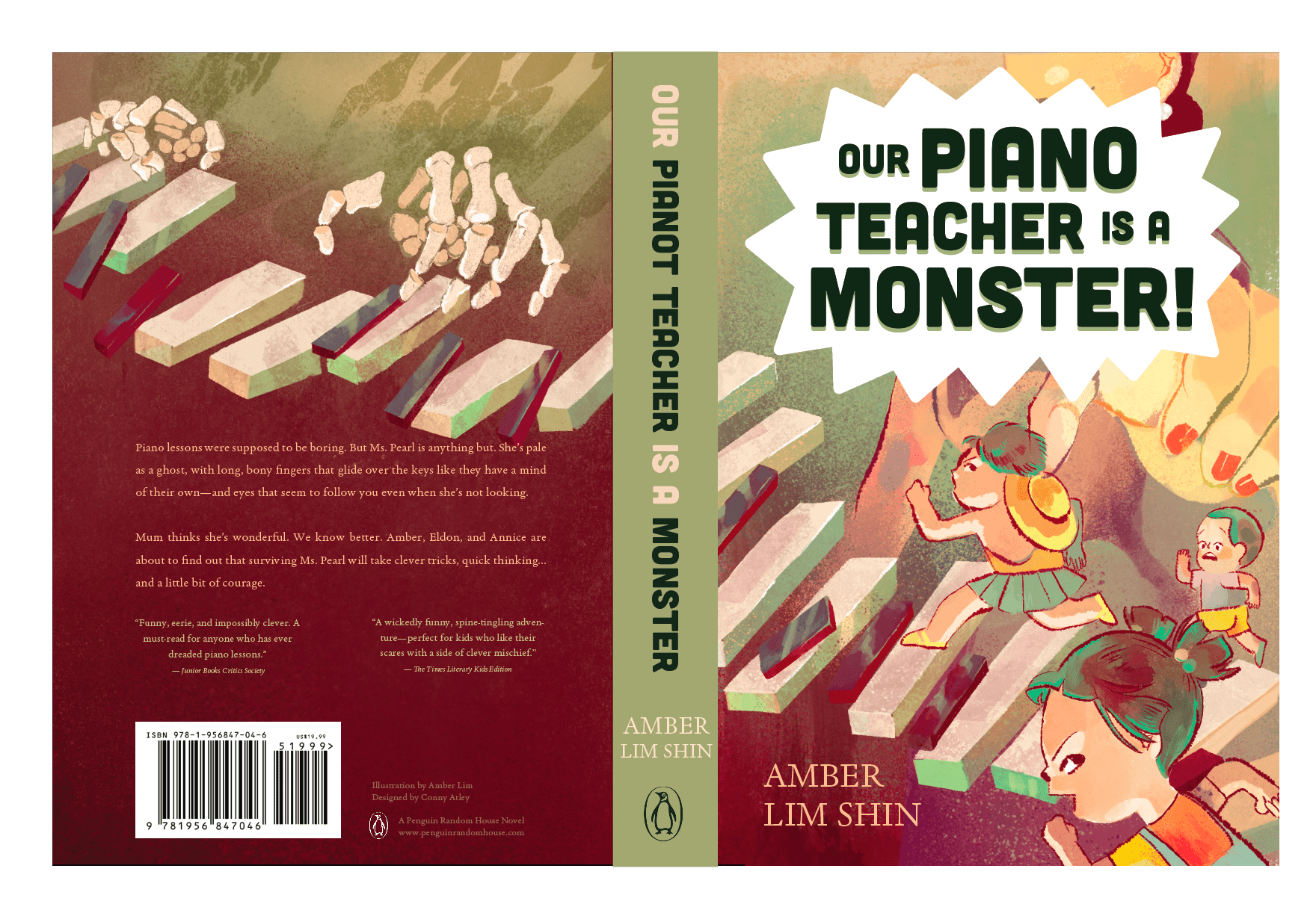 Our Piano Teacher is a Monster Book Cover