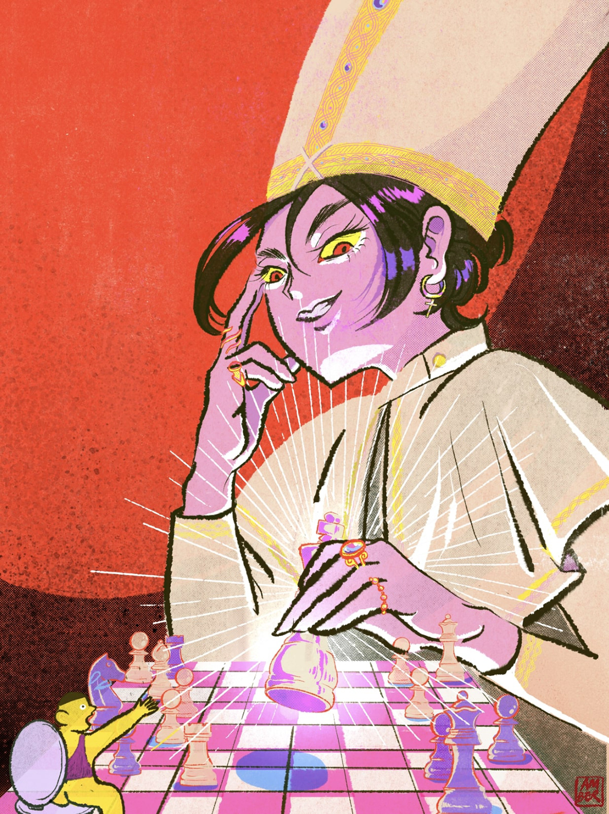 Playing Chess with the Pope