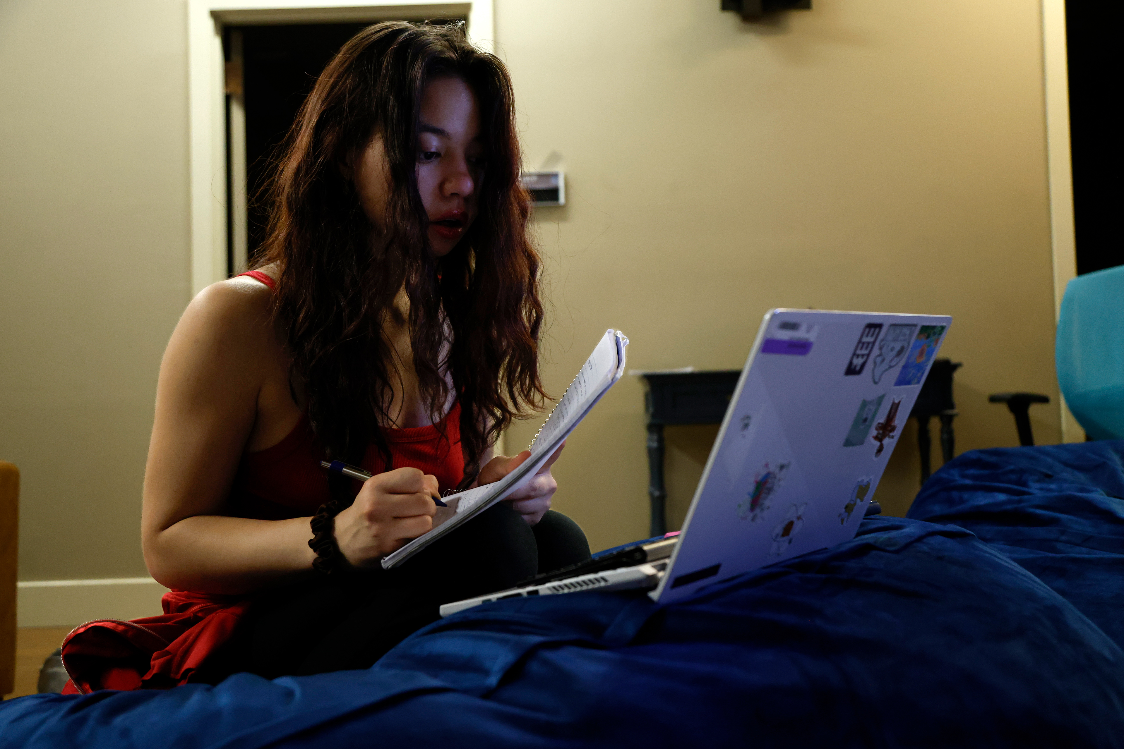 “You only have X amount of time, 24 hours in a day. You've got to sleep for some of it. So you just need to figure out how to balance it. I truly don't have a lot of time to do things, like my friends are like, " Hey, you want to go do karaoke, we can go out.  And I'm like, well, I have 2 tests tomorrow, and that usually kills it.”