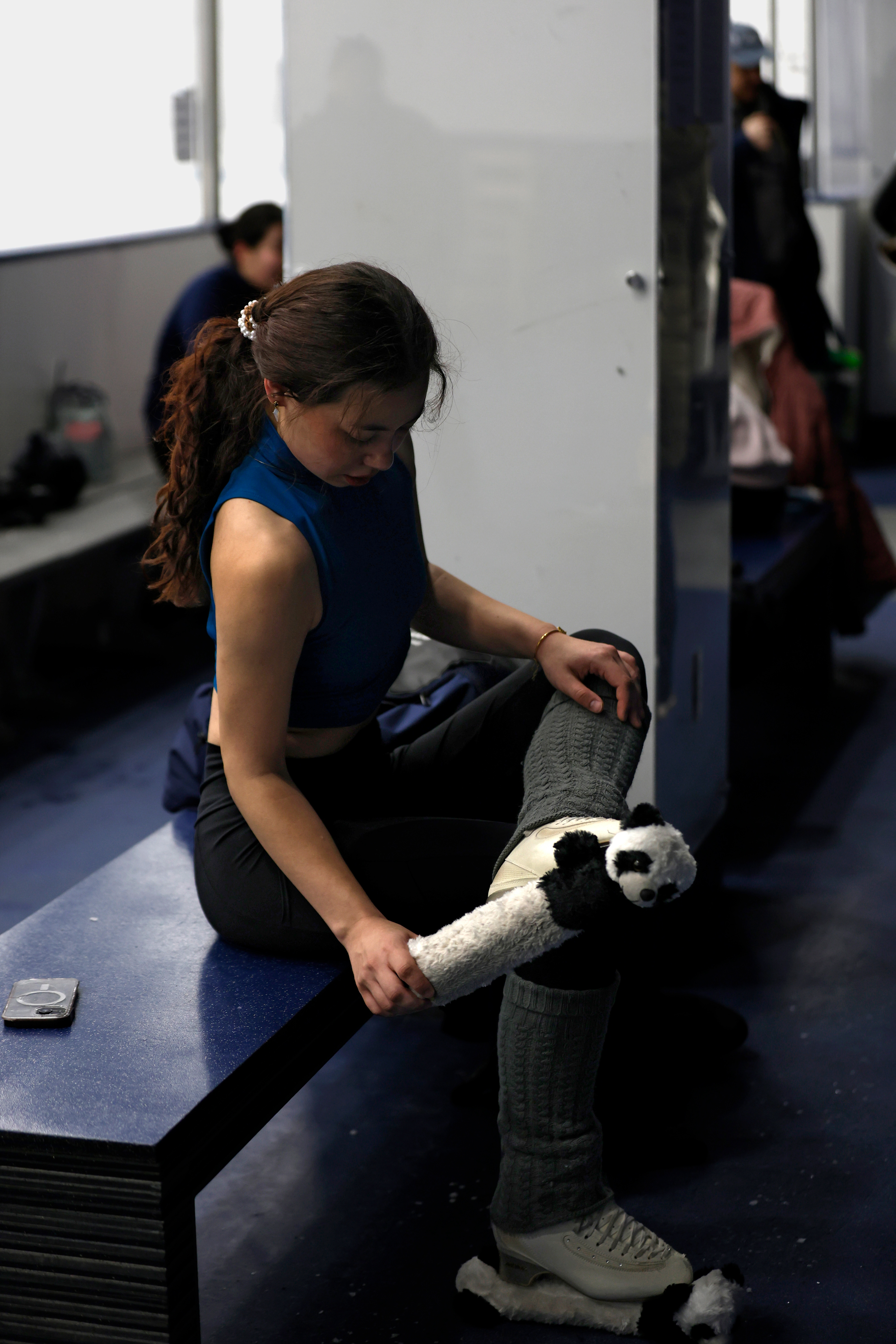 First touching the ice at the age of 6, Penrose was a natural at skating, taking her first lessons without the need for skate trainers. Then, from the age of 7 through her sophomore year at Penn State Abington, she received competitive coaching at her hometown rink, 20 minutes away from campus.