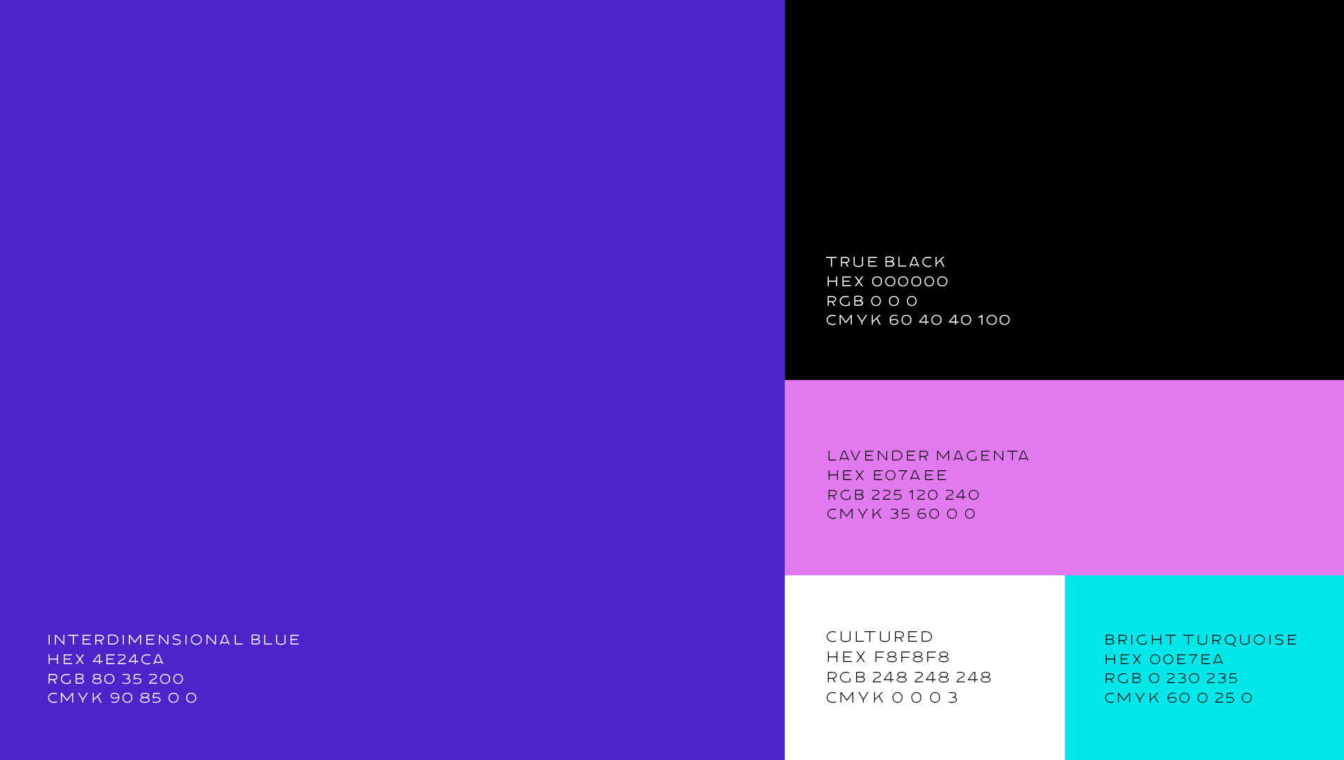 brand colors palette