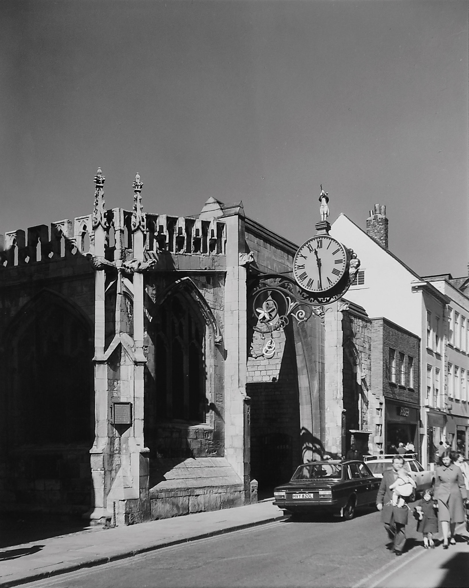 A F Kersting : St Martin Le Grand from the East 5/4/1978