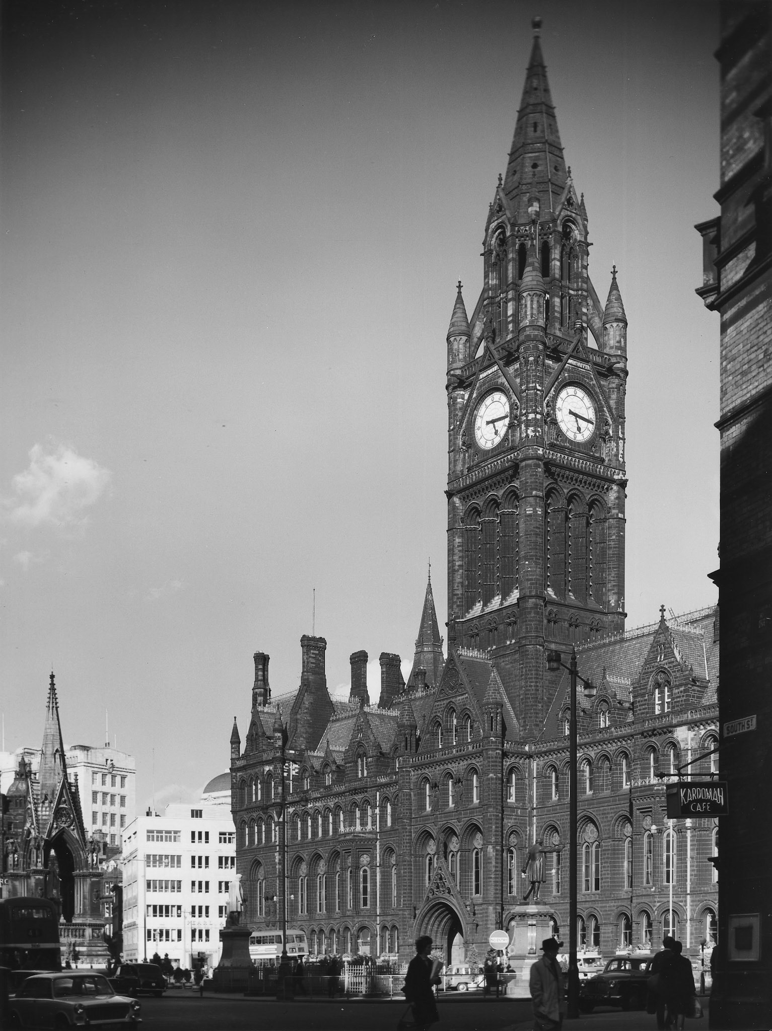 A F Kersting :  Manchester town hall  11/9/1964
