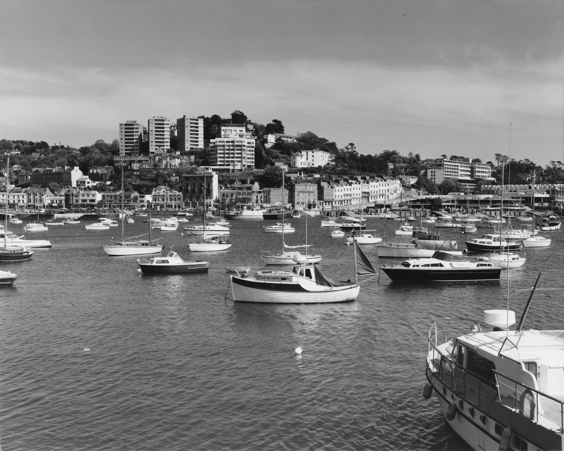 A F Kersting: Torquay harbour 10/7/1978