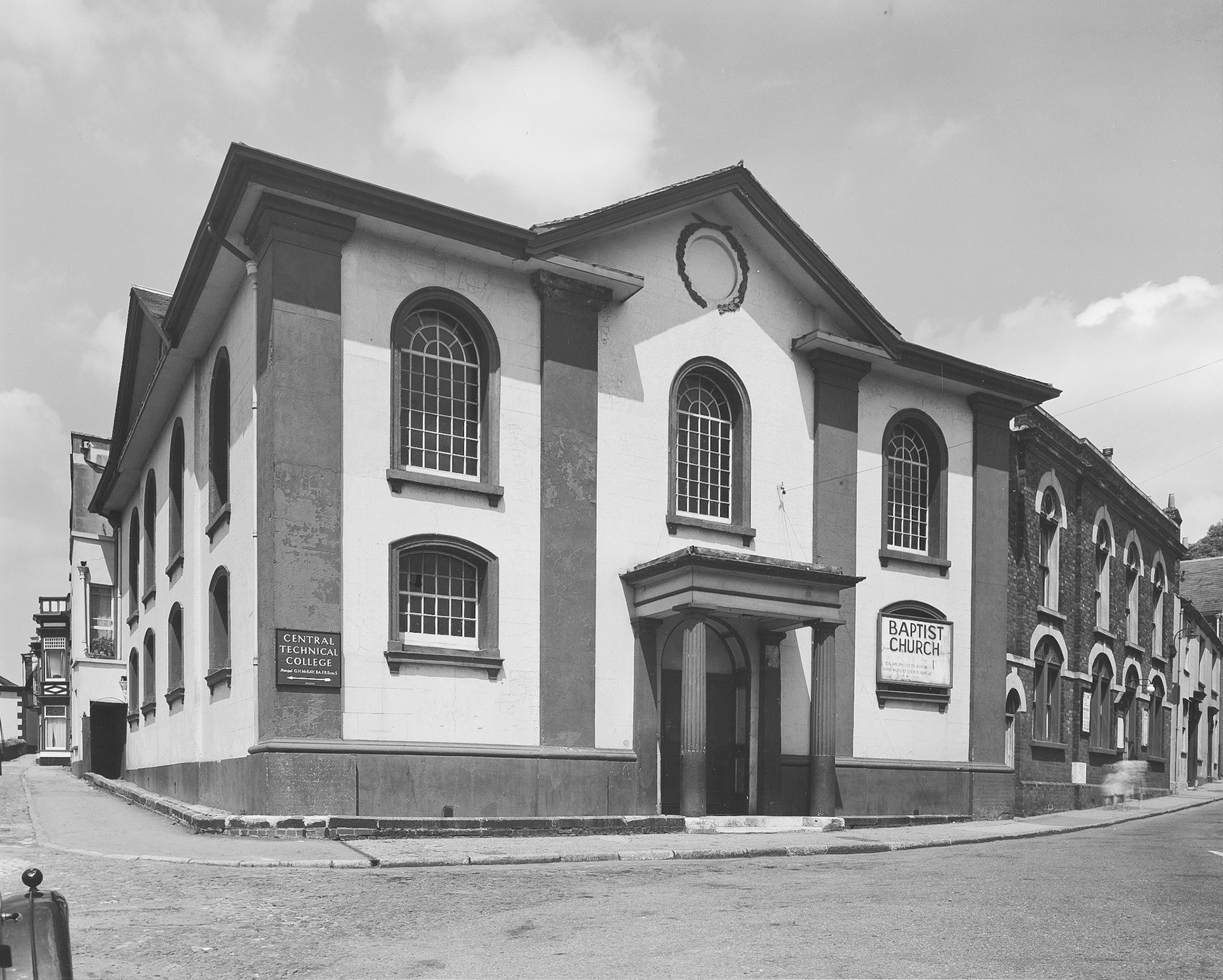 A F Kersting: Baptist Chapel, Exeter 12/6/1952