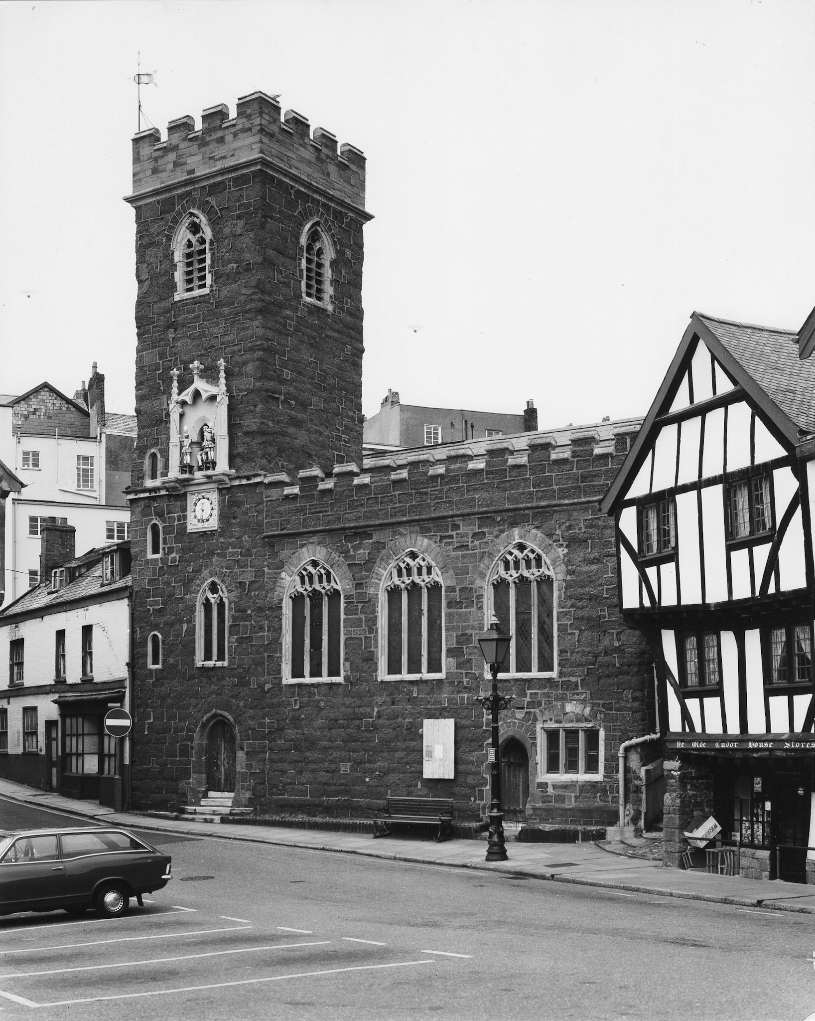 A F Kersting: Exeter, St Mary steps 28/5/1972