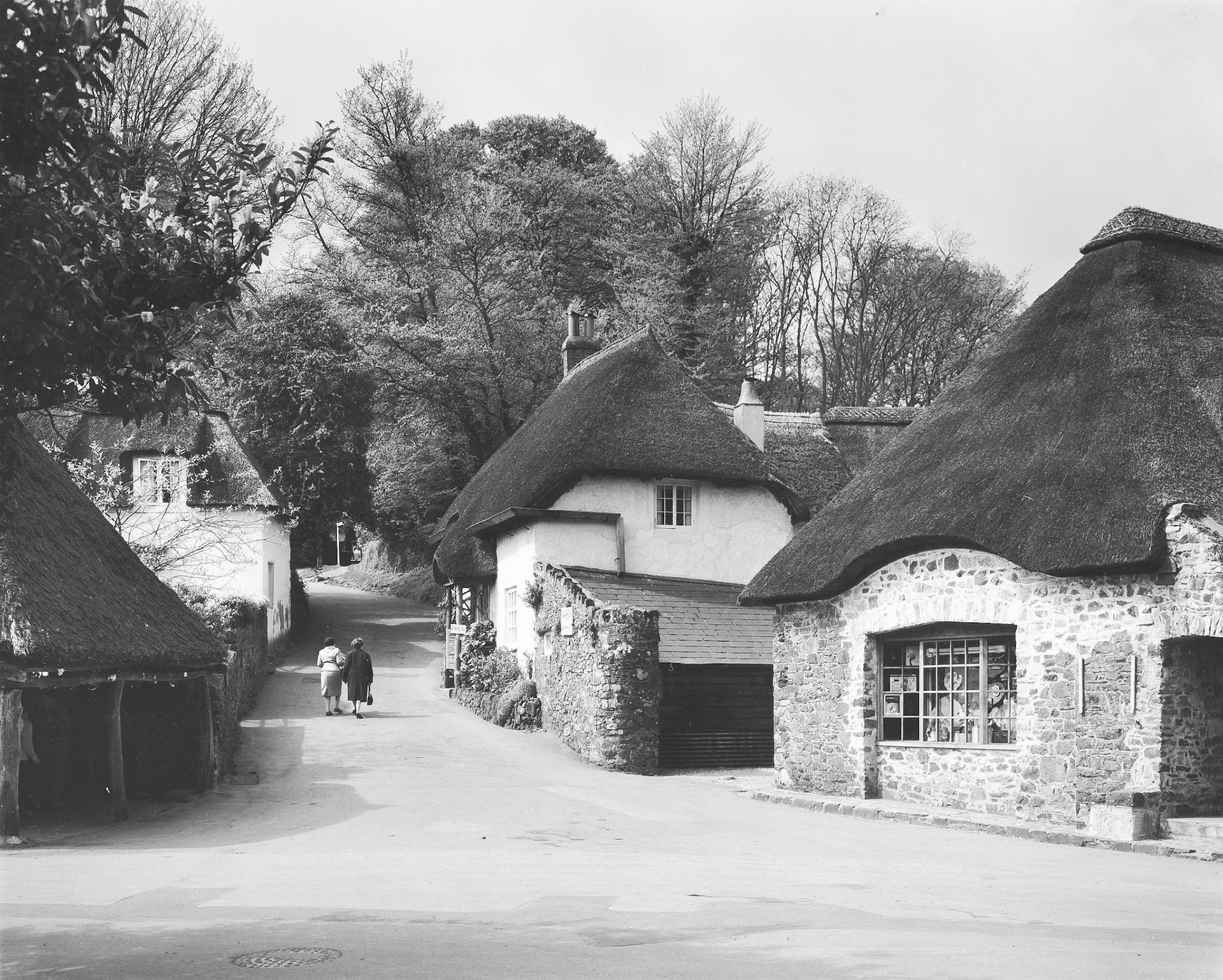 A F Kersting: Cockington village 1/5/1964