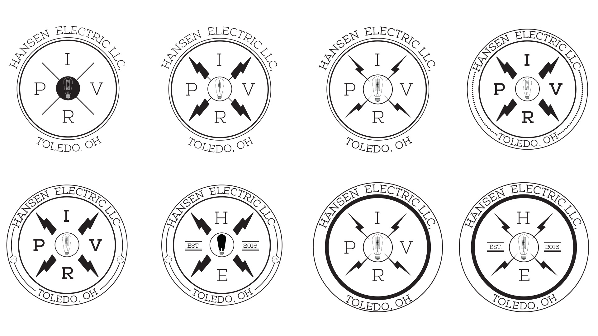 Frist round of Logo Design
