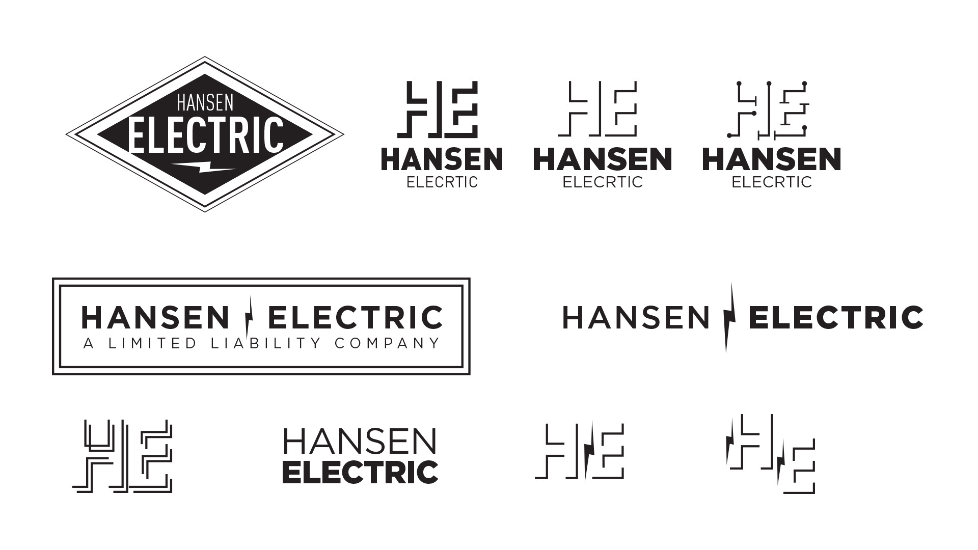 First round of logo Design