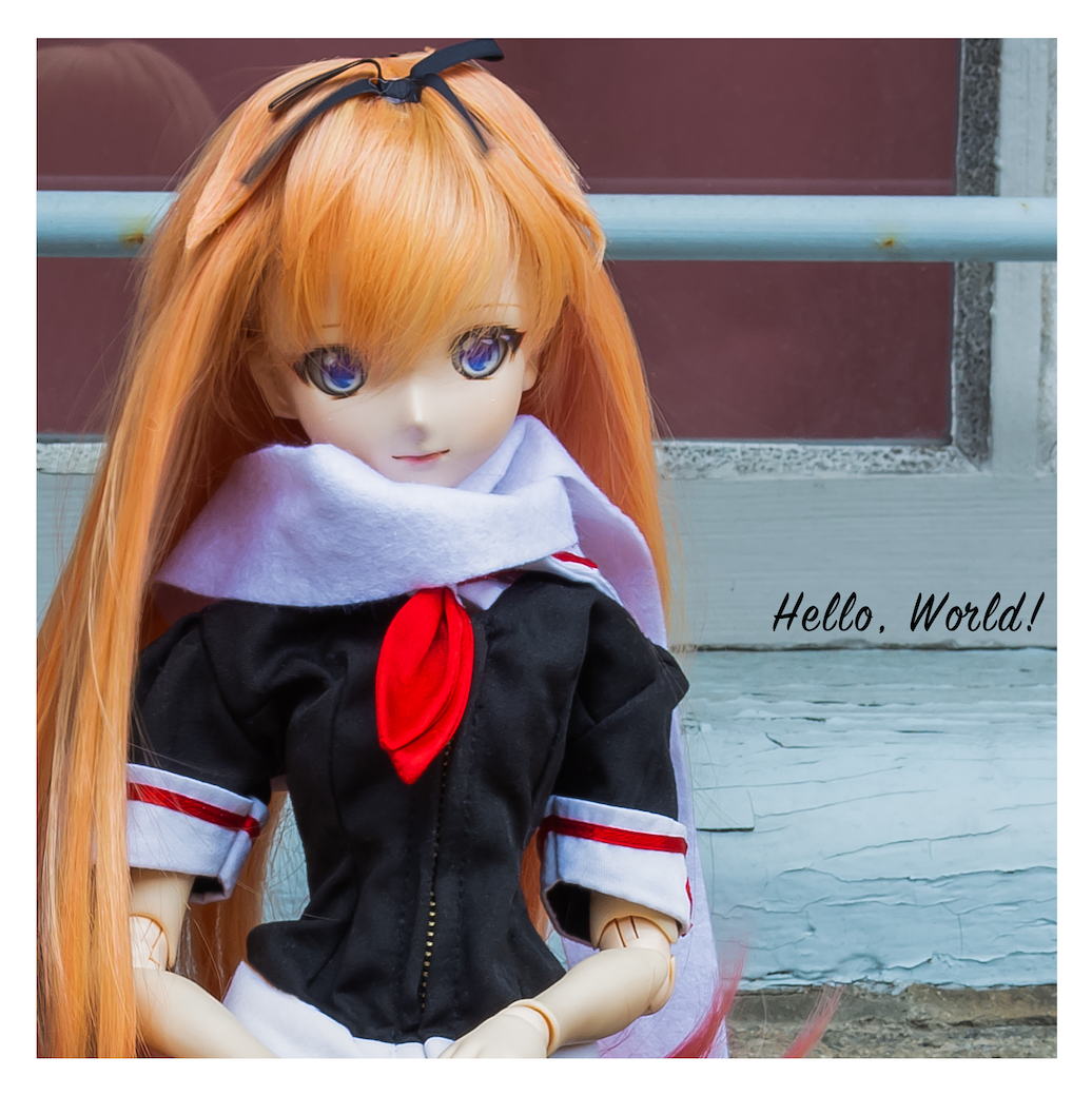 外加ん賀屋 - Hello, World!（夕立ドール写真集）