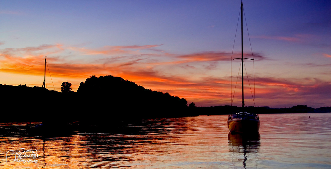 Abenstimmung am Traunsee