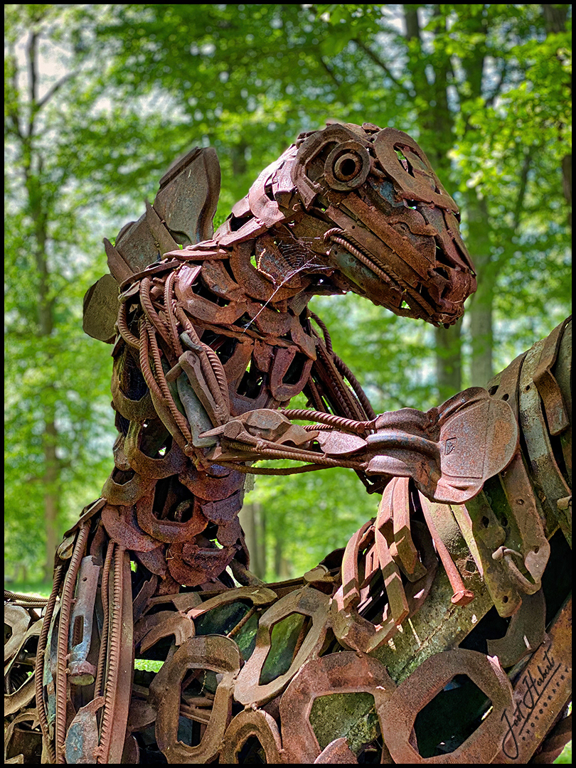 Der Fischreiter... Kurpark Bad Hall(OÖ