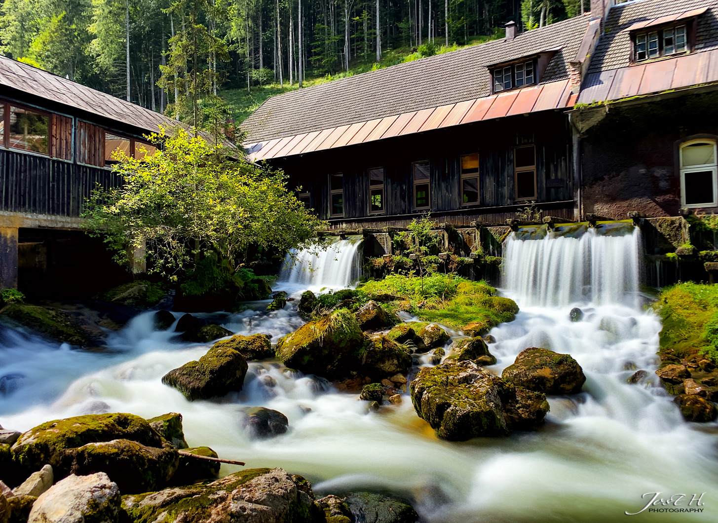 Altes Sensenwerk am Pießlingbach in Roßleithen