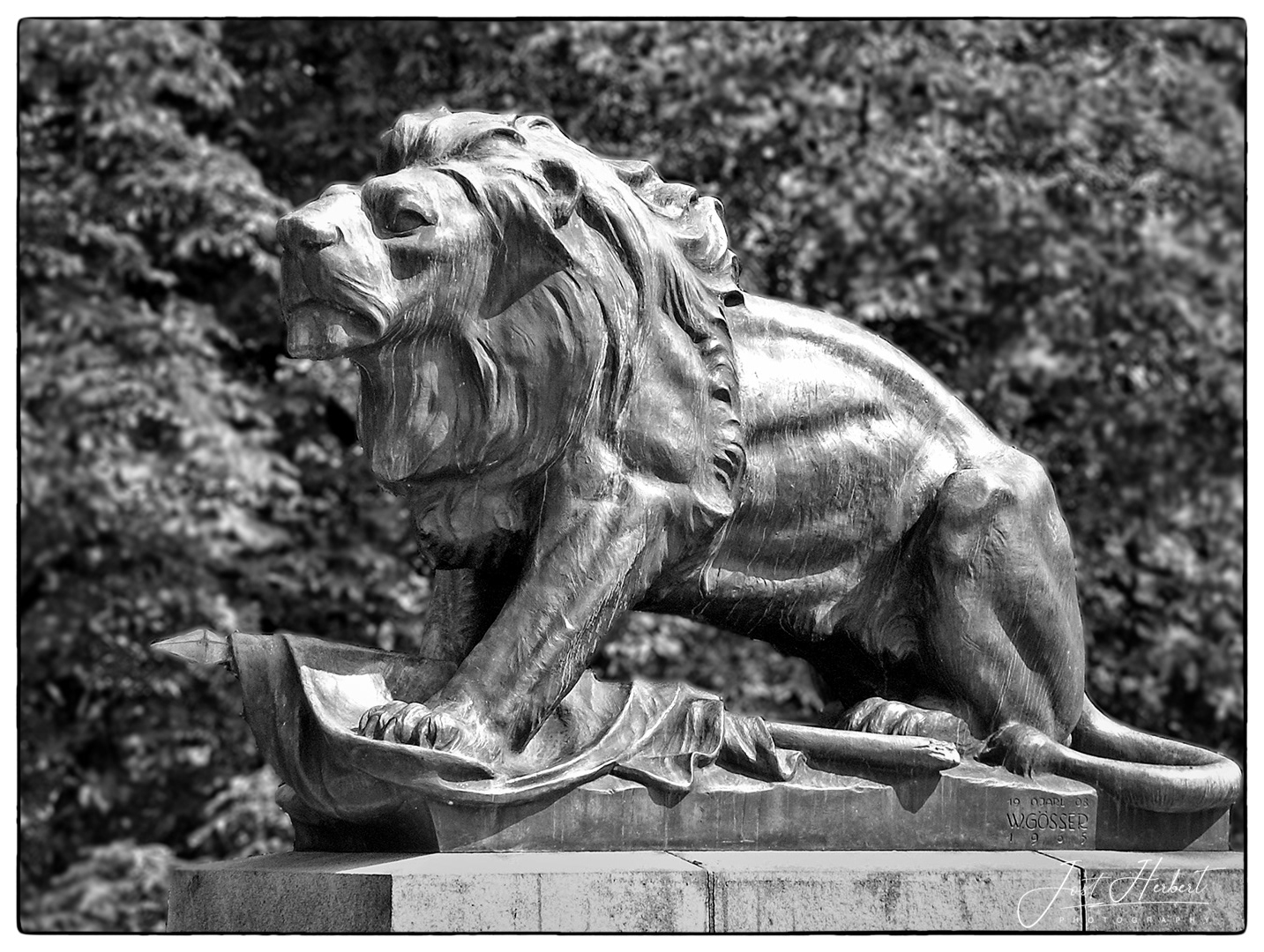 Major Hackher-Löwe in Graz