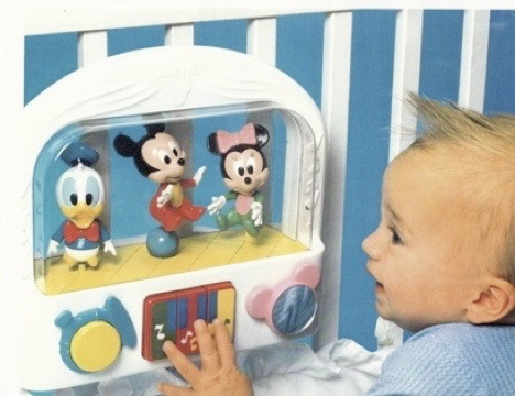 Mattel Dancin' Babies Crib Toy Matty Boys/Preschool Toy of the Year