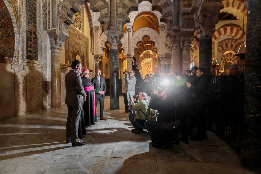 Presentación obras de la macsura (Santa Iglesia Catedral de Córdoba, 31 - 1 - 2024)