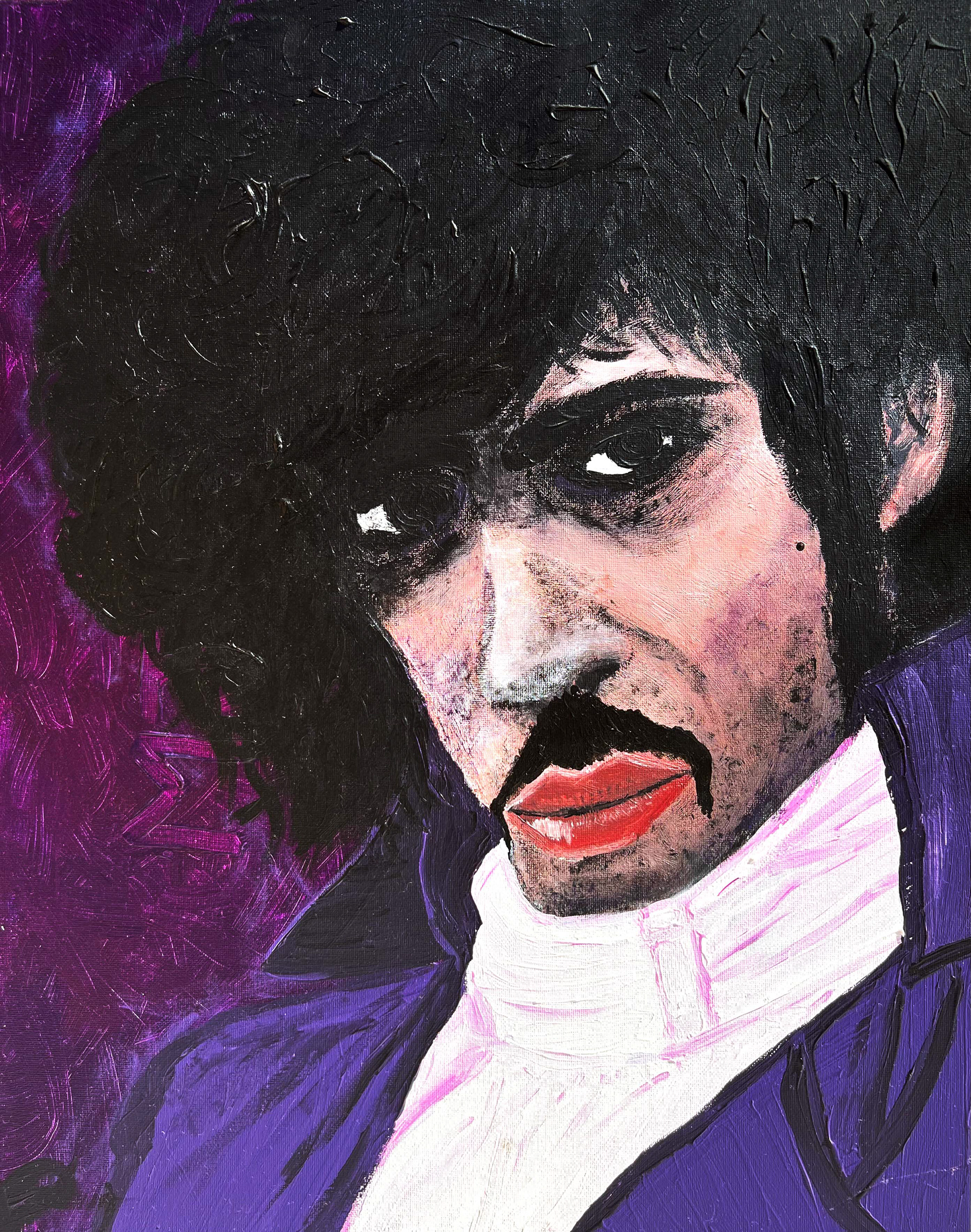 "The Artist" (2016) Acrylic on Canvas, 18 x 24