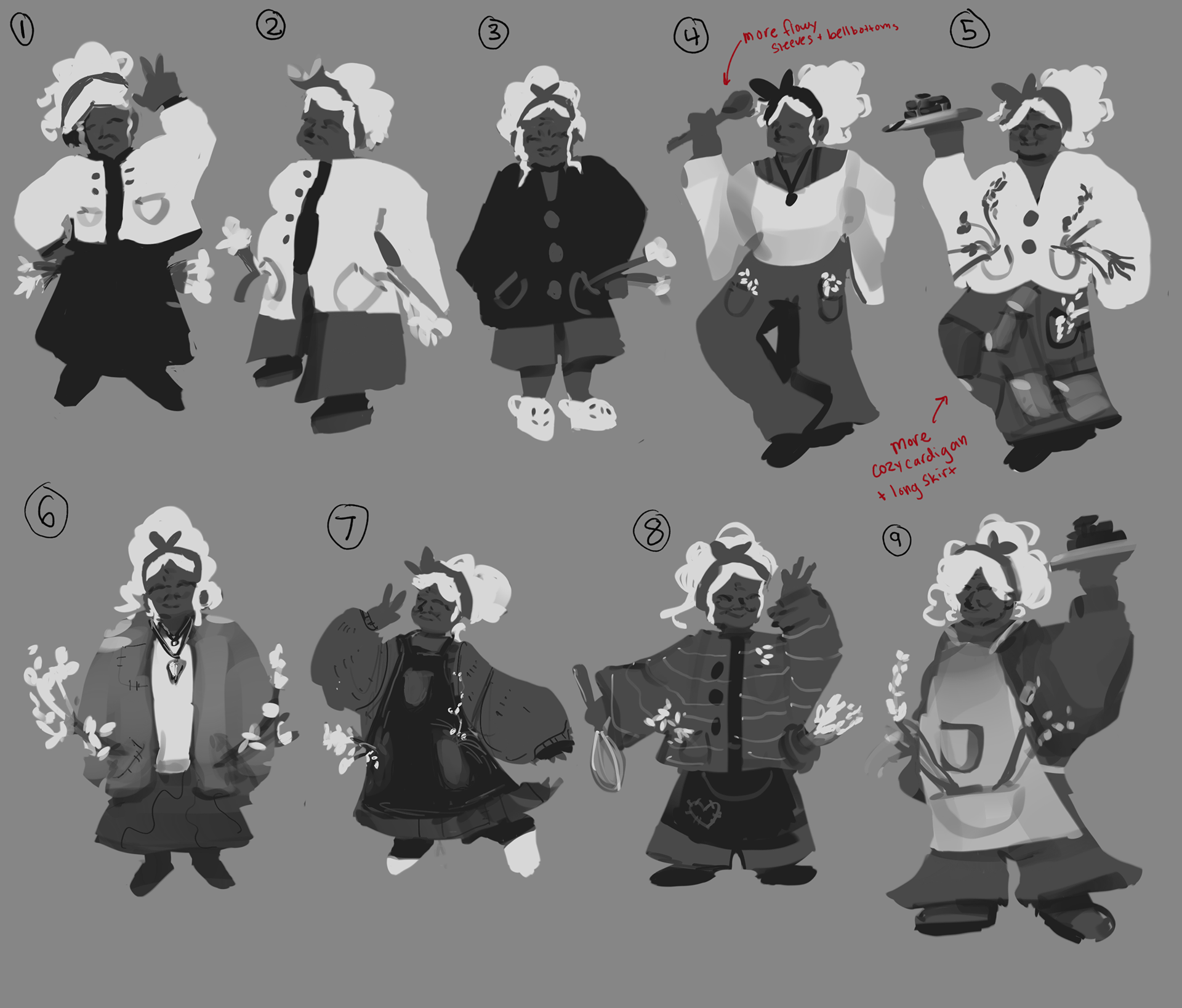 Grandma Character Thumbnails (2026)
