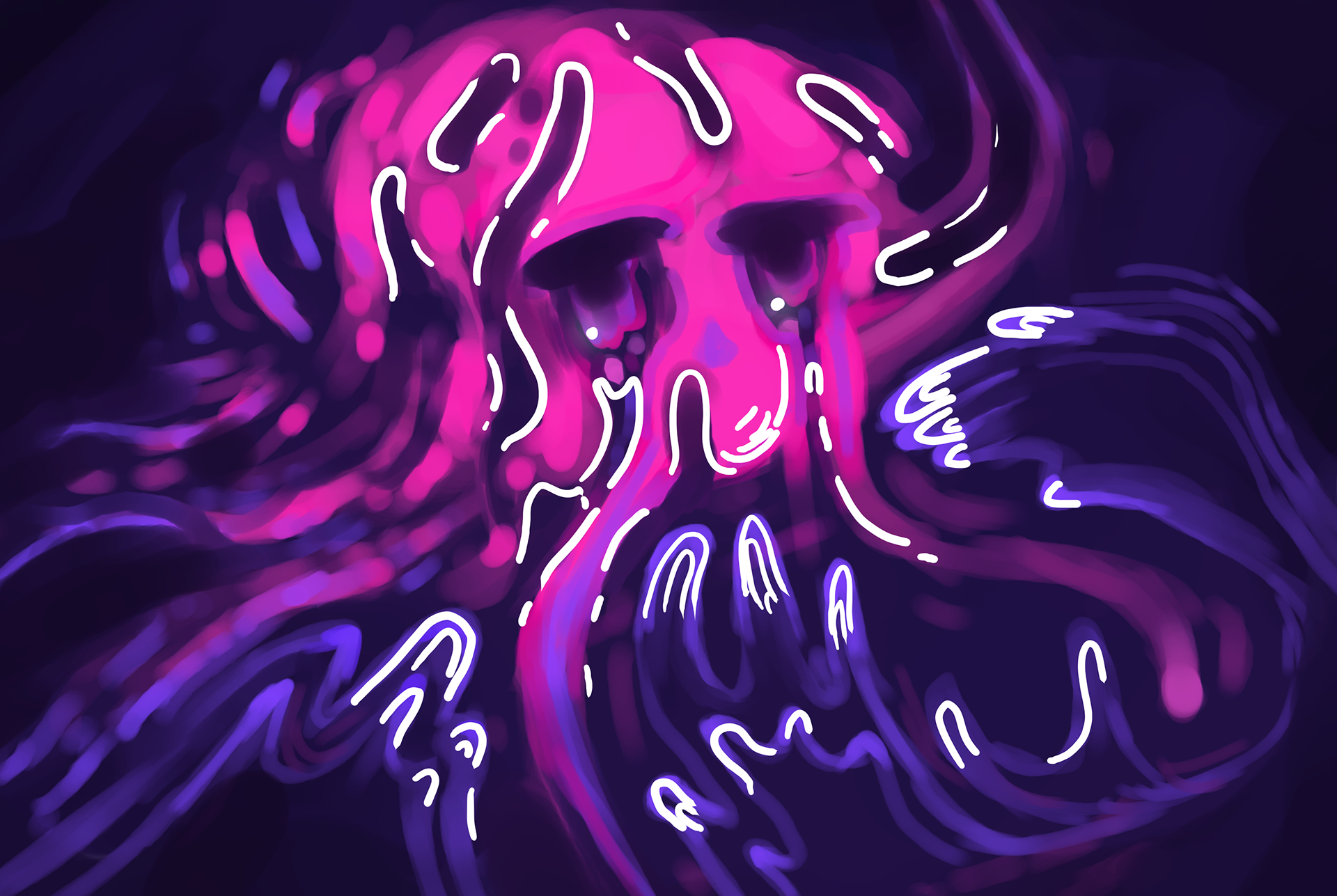 tv glow, Digital, 2024