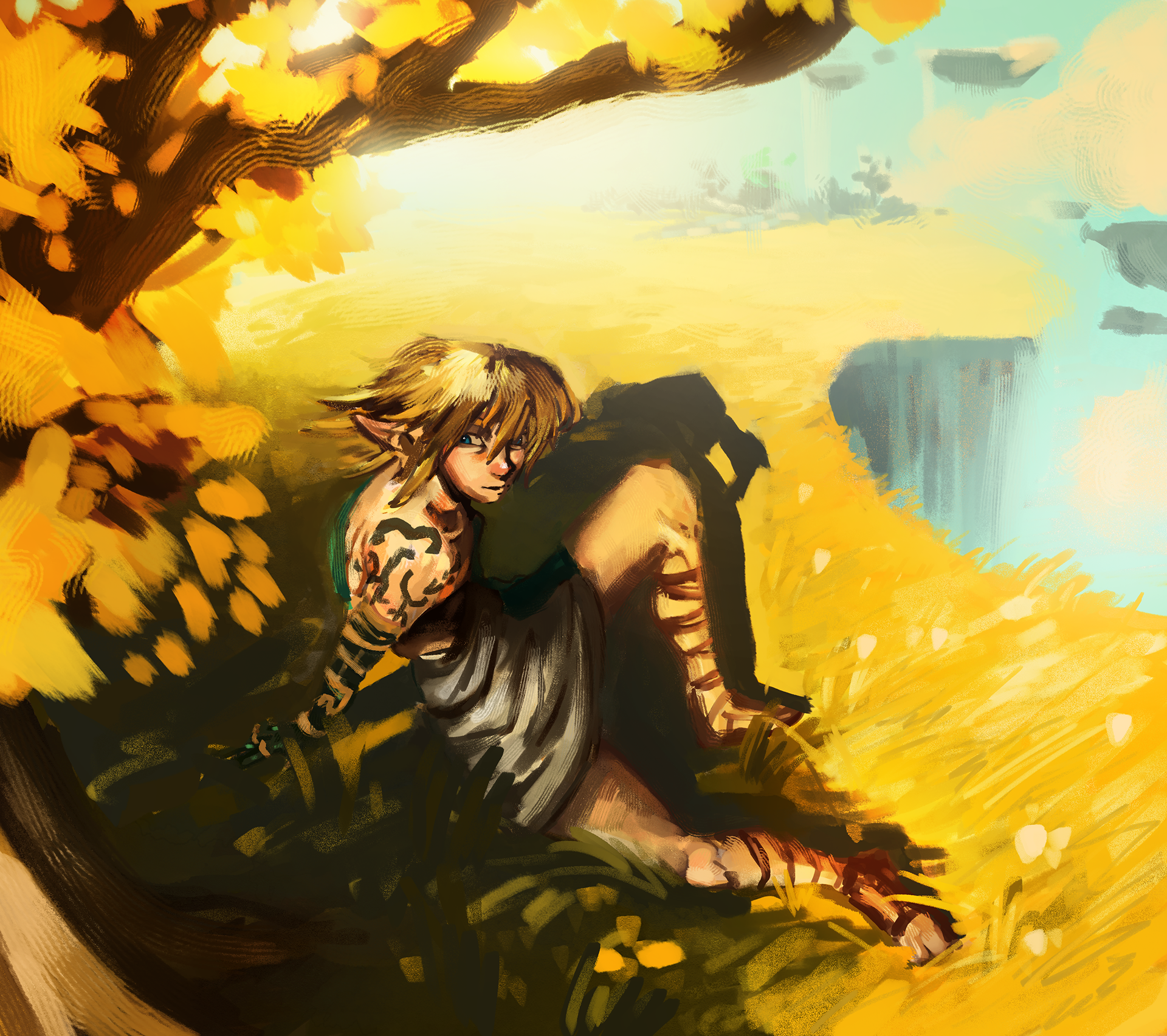 Link Fanart, Digital Painting, 2026