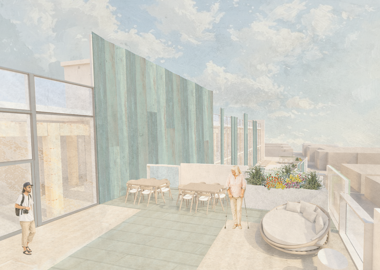 upper patio