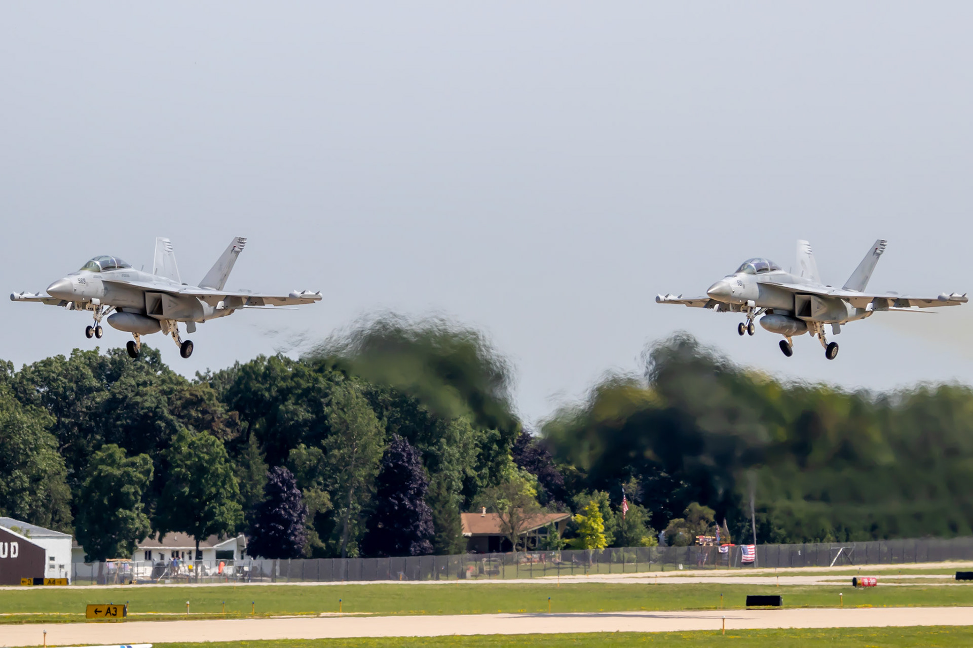 The EA-18 growler demo team