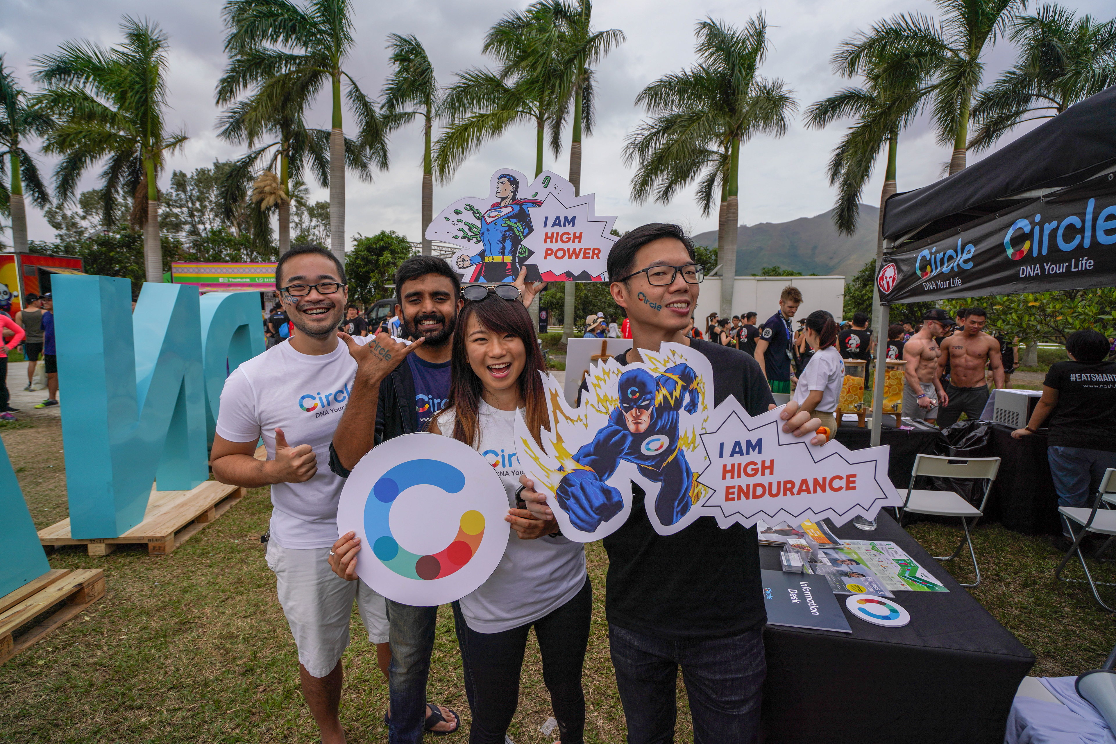Group photo with the management team.