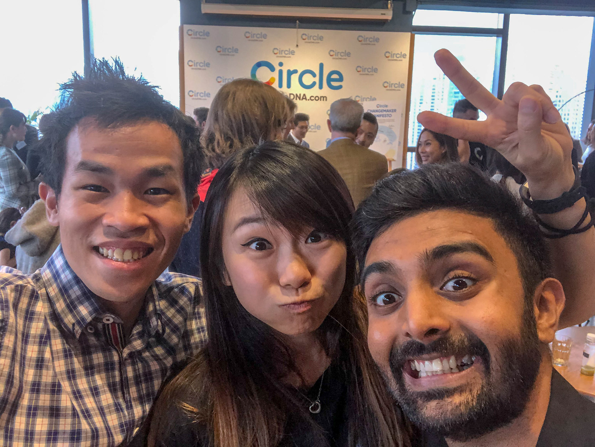 The key 3 people that delivered Circle DNA.