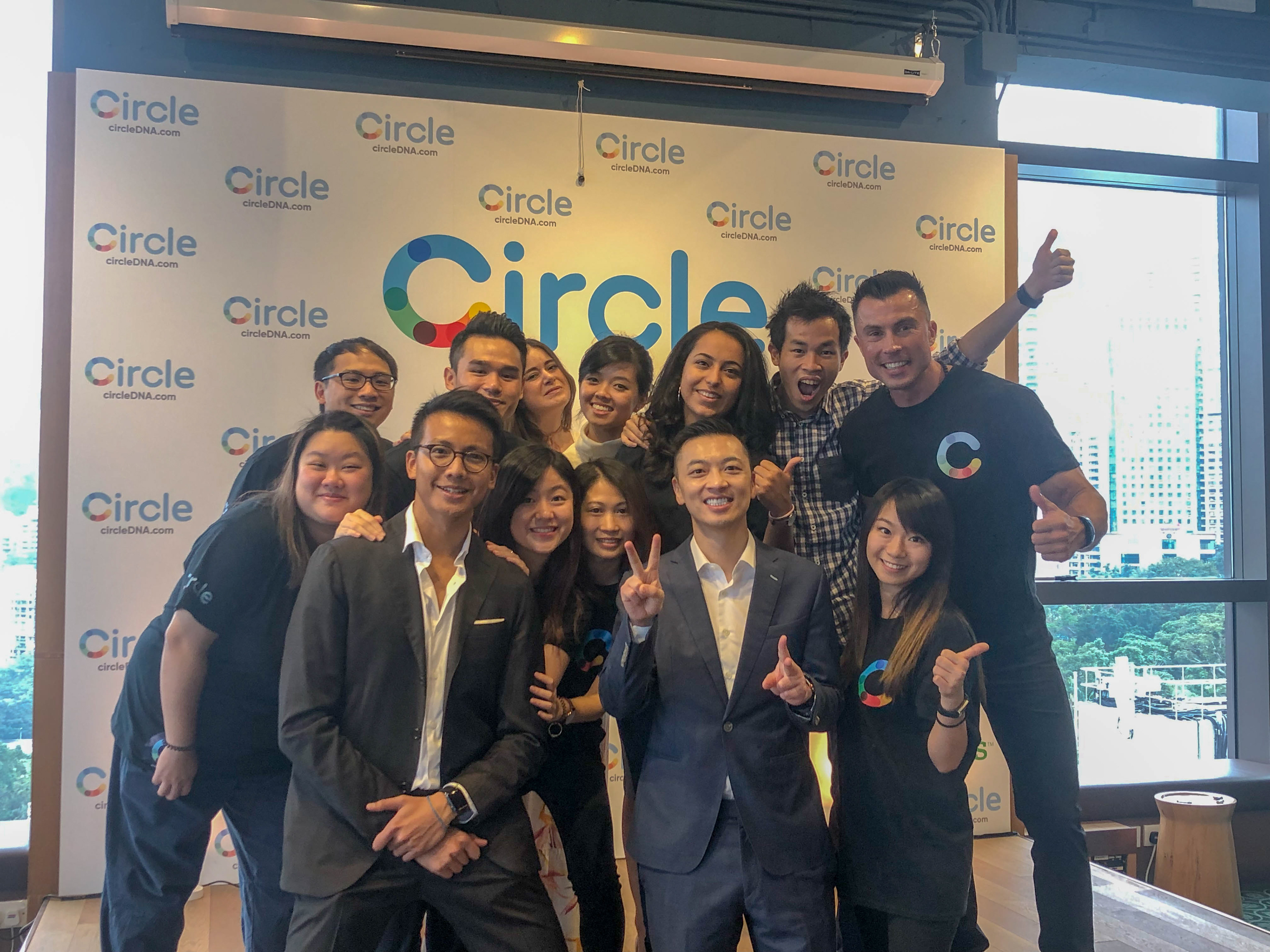 Group photo at the Circle Launch Event.
