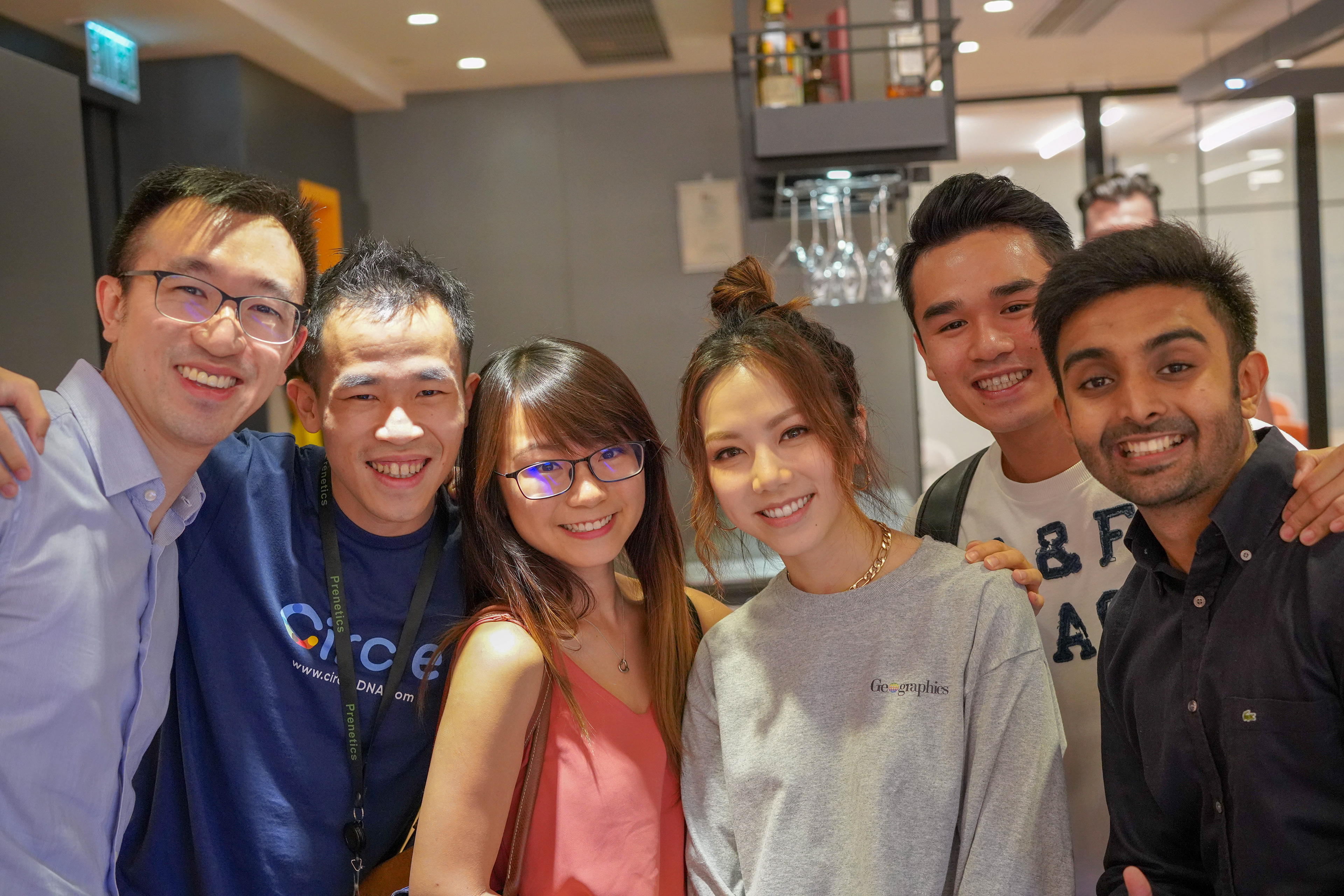 Group photo with singer and song-writer G.E.M. Tang.