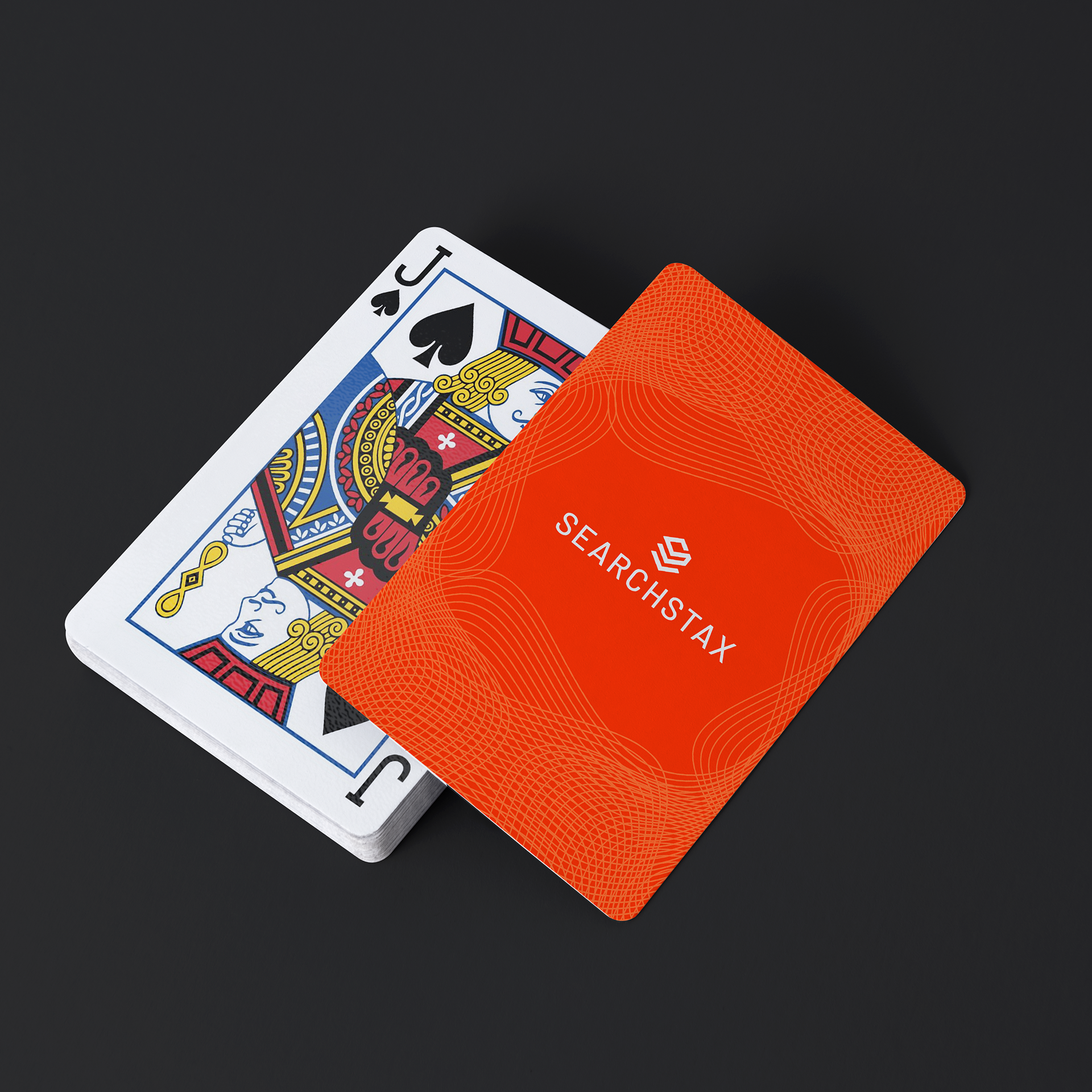 Branded playing cards