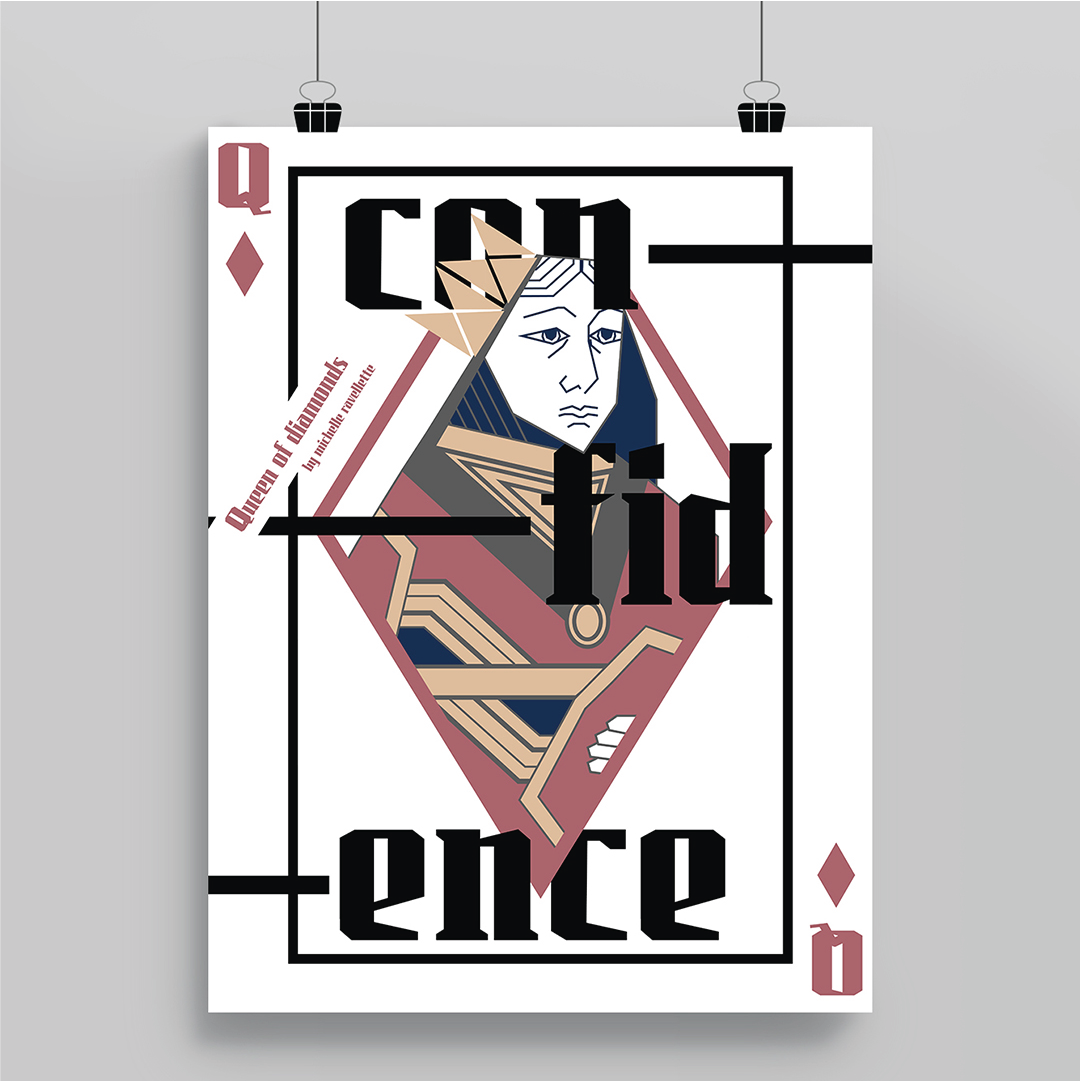 Book jacket poster