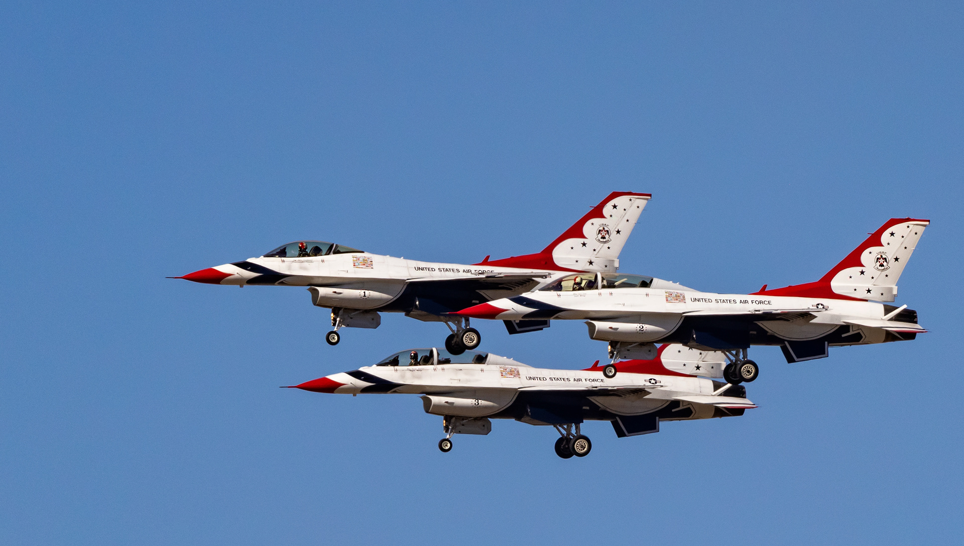 In Formation - USAF Thunderbirds - Reno, NV