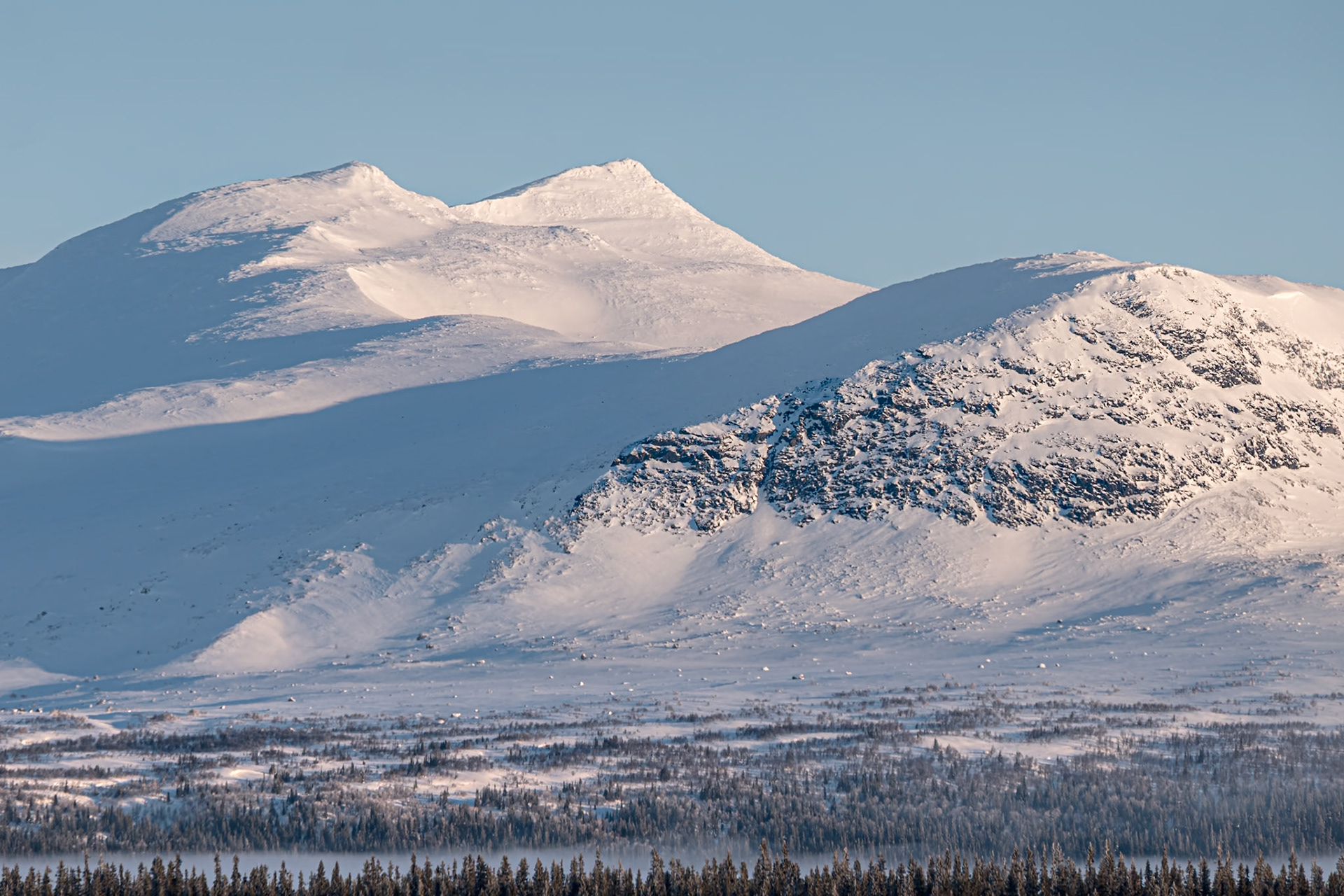 "Cold Mountain" — Marsfjällen, Sweden, April 6, 2024