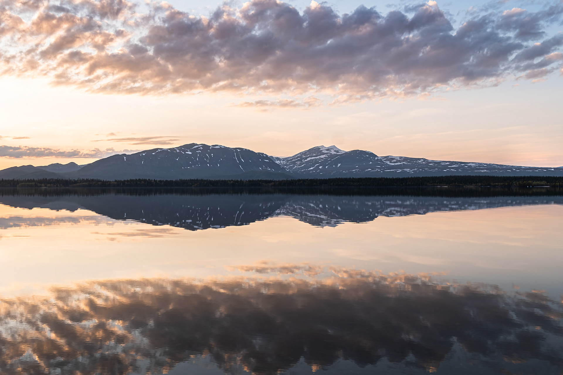 "Elements of the Mirror" — Marsfjällen, Sweden, June 10, 2023