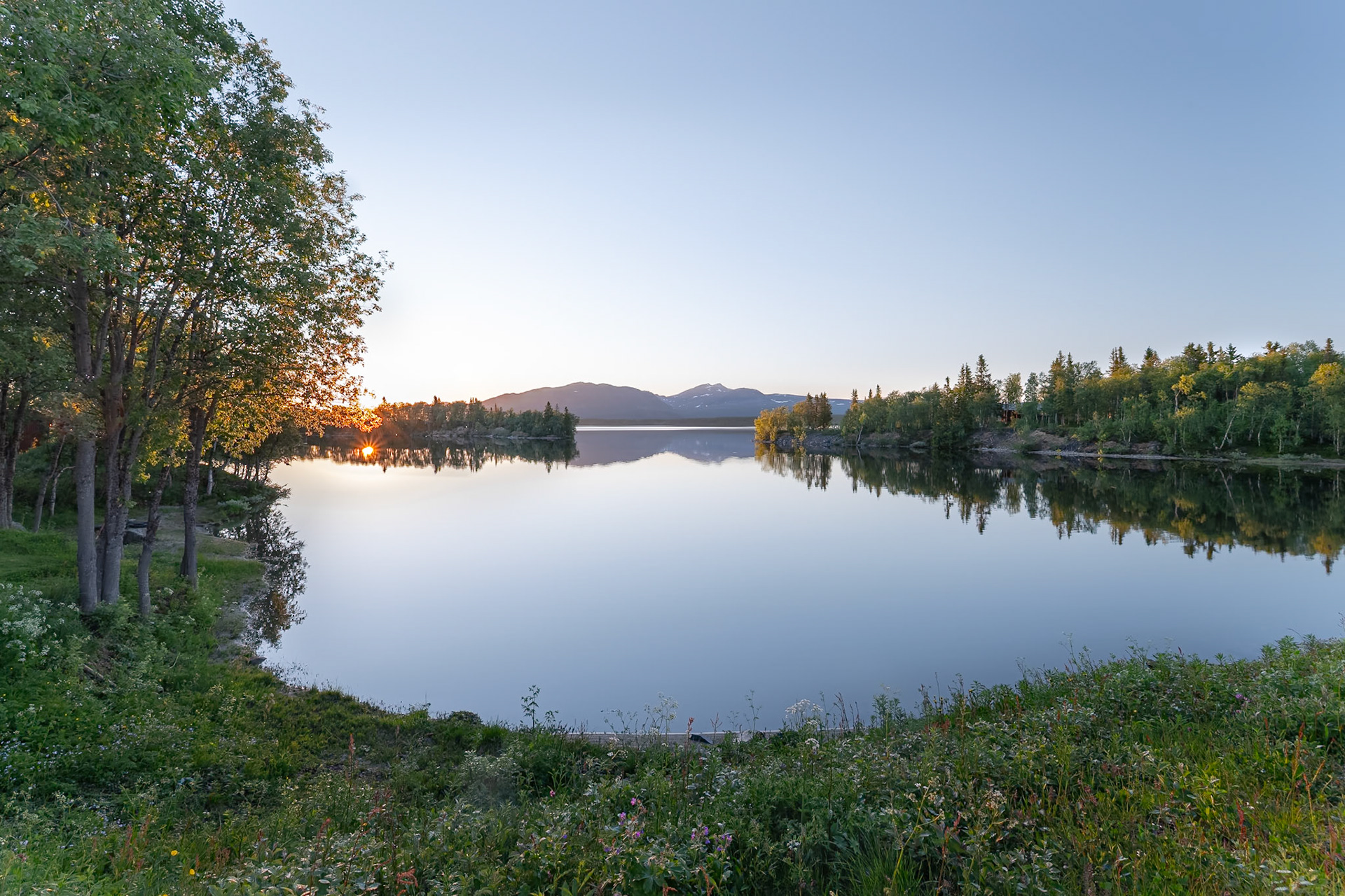 "Late Lake Desire"— Marsfjällen, Sweden, June 3, 2021