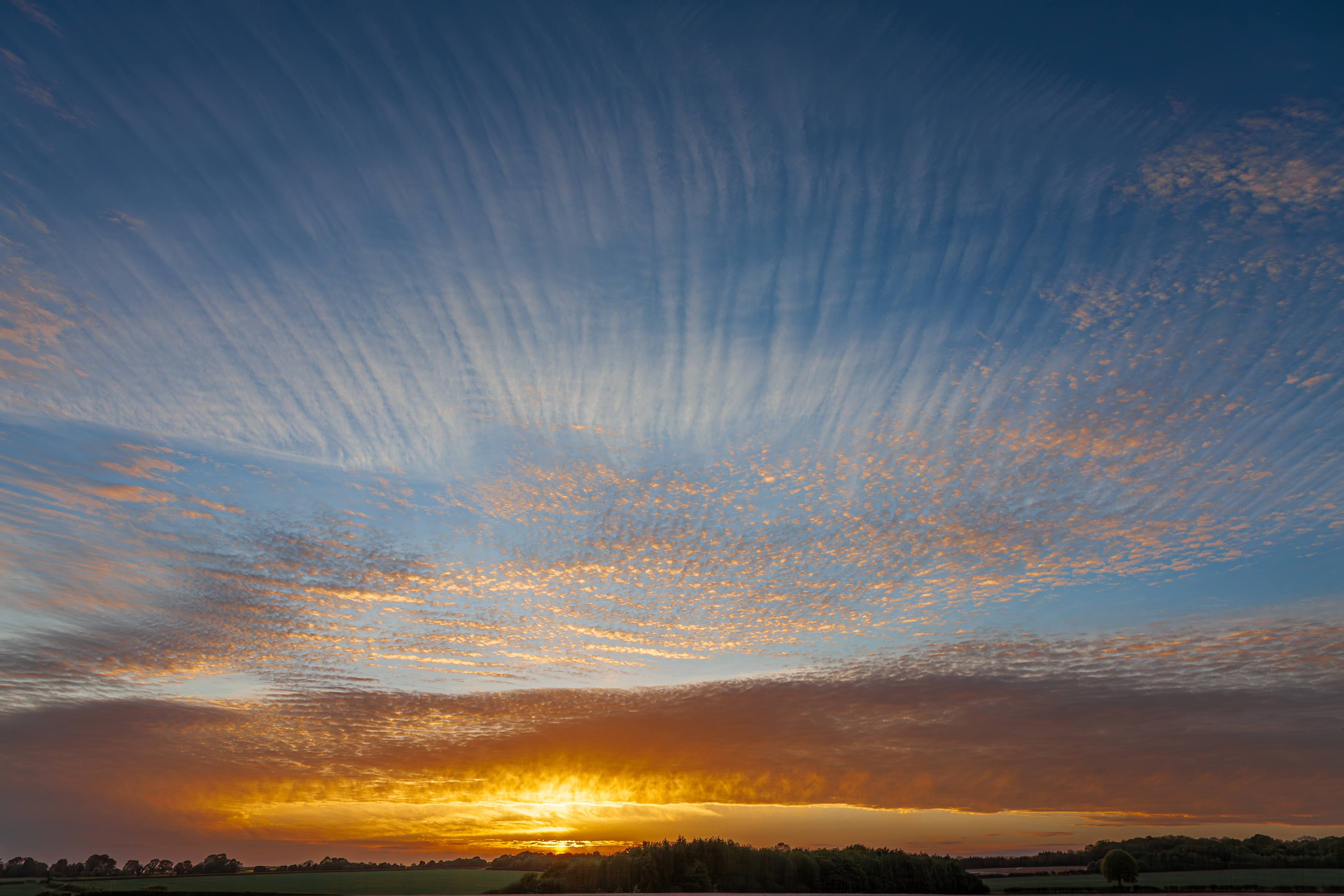 Littleton Sunset, Winchester, 2015