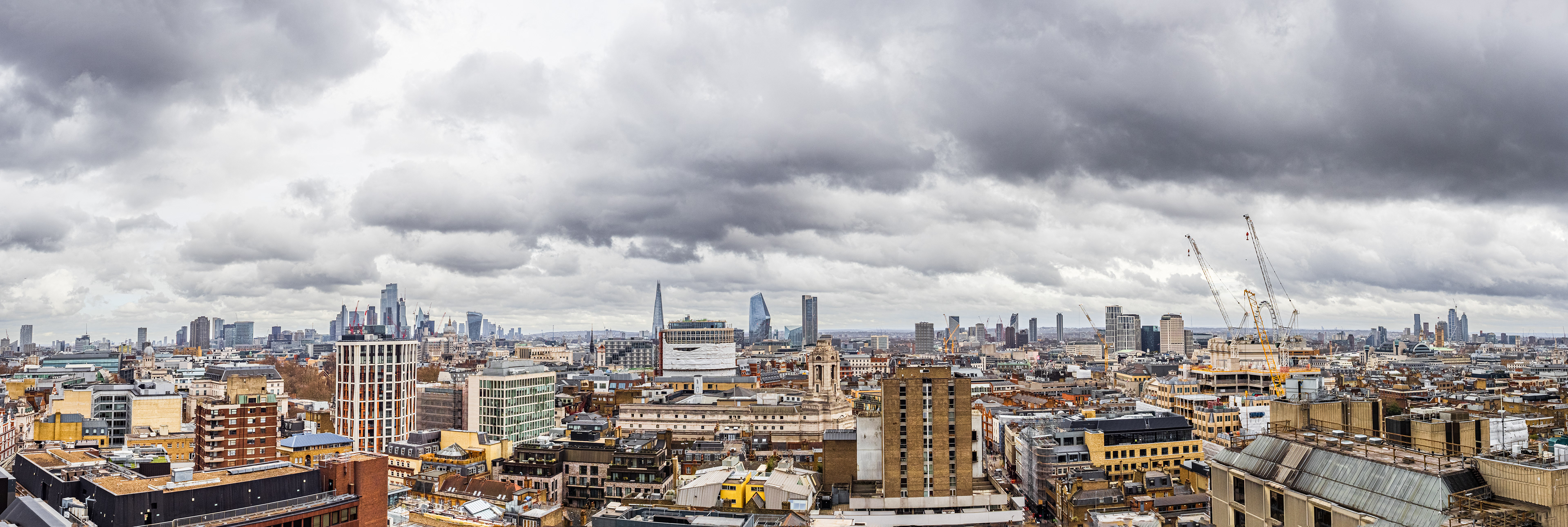 London Landscape - View from the Post Building, Museum Steet, London