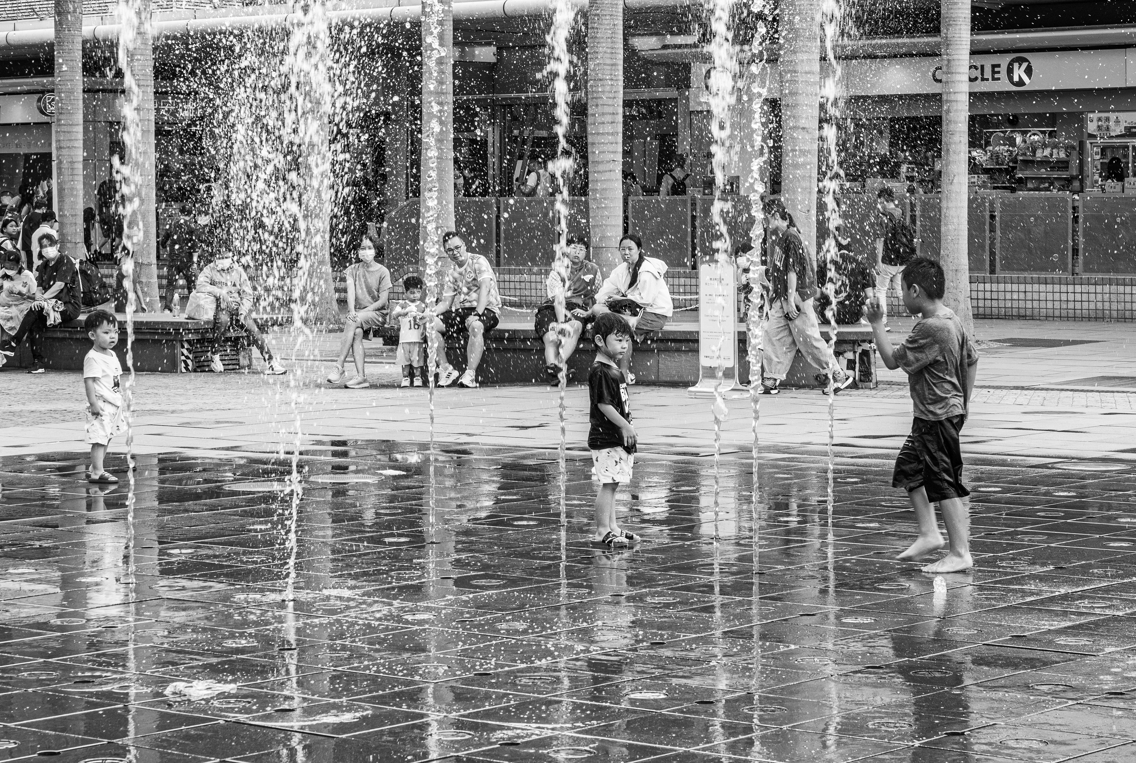 Water Fountain Fun - Hong Kong, May 2023